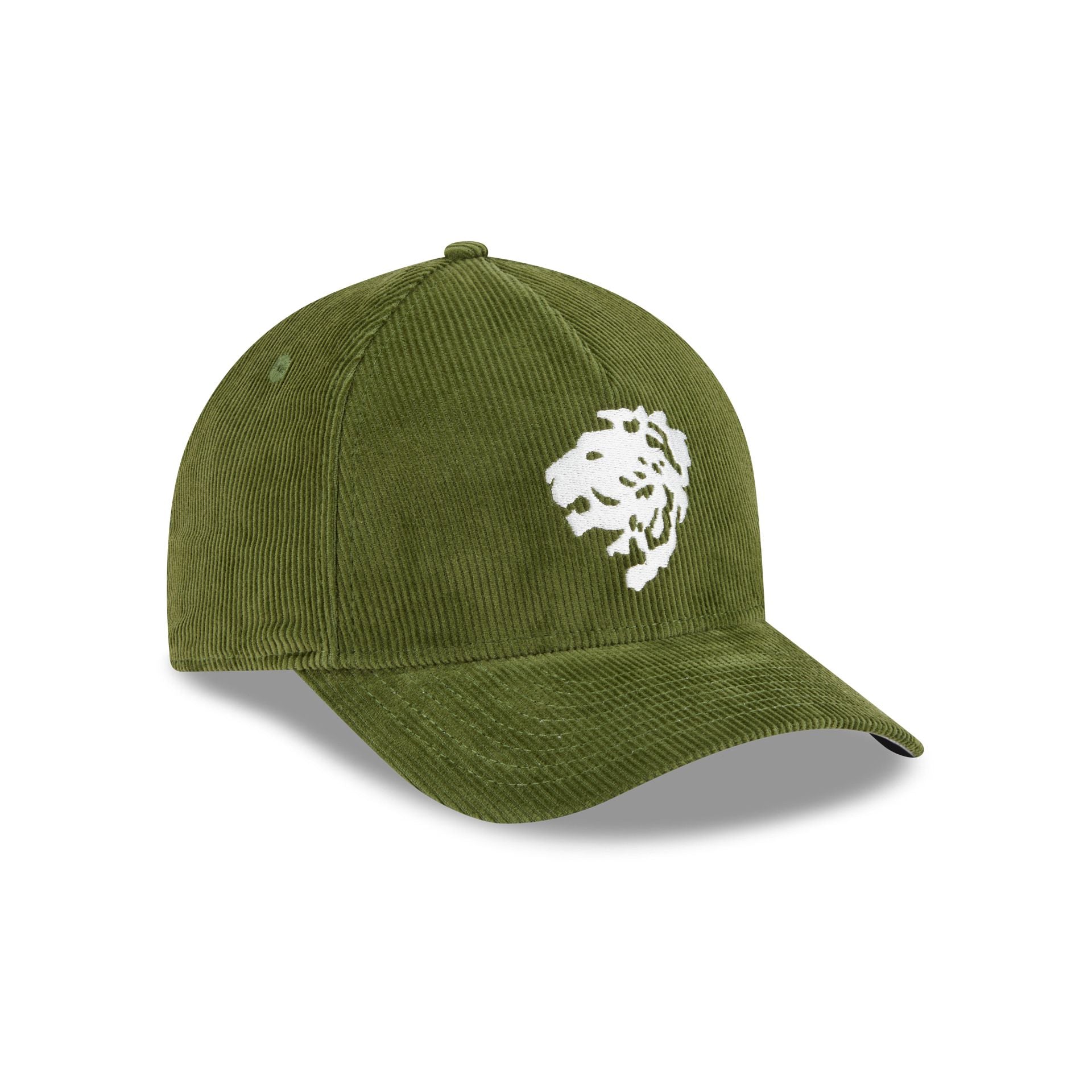 Club León Olive Corduroy 9FORTY M-Crown Snapback Hat - Image 3