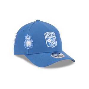 Club León Indigo 9FORTY M-Crown A-Frame Trucker Hat
