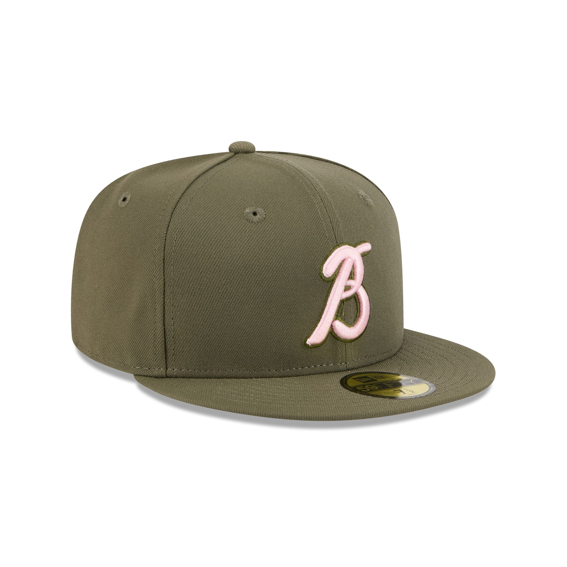 Bravos de León Olive 59FIFTY Fitted Hat - Image 3