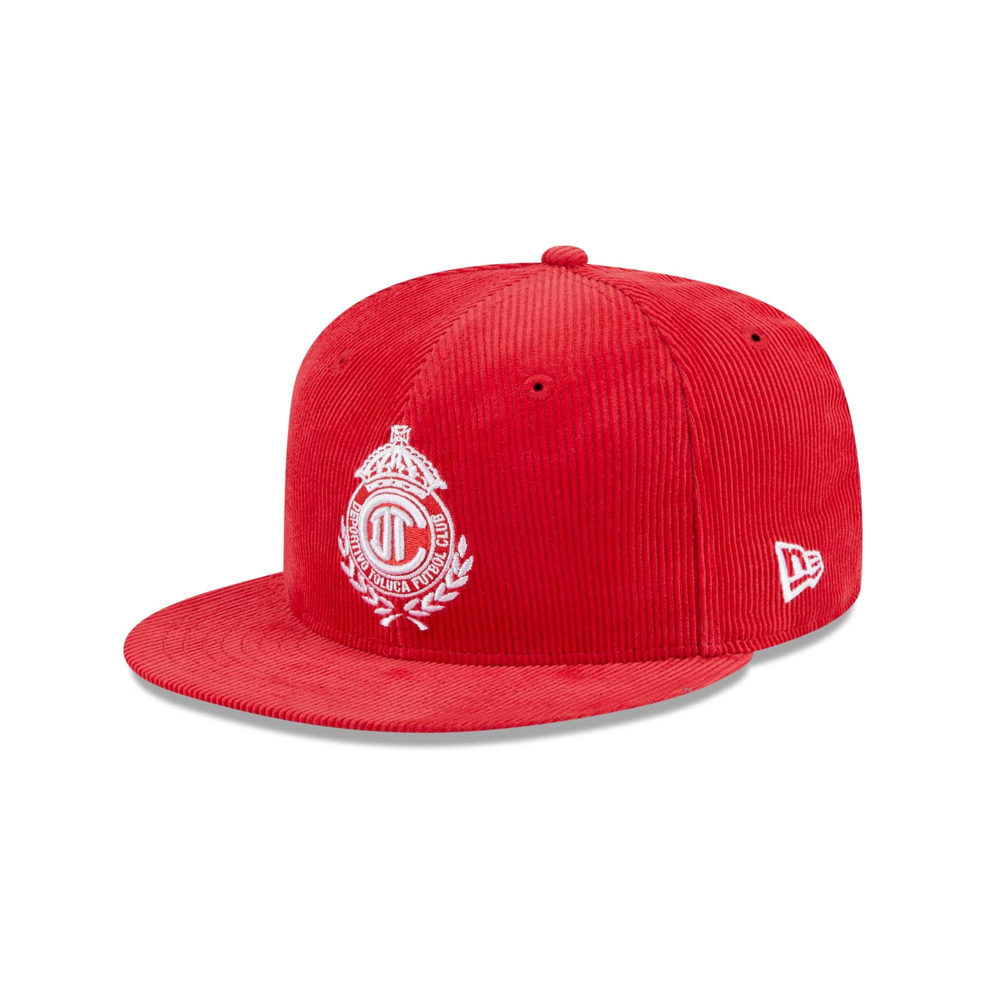 Deportivo Toluca FC Corduroy 59FIFTY Fitted Hat
