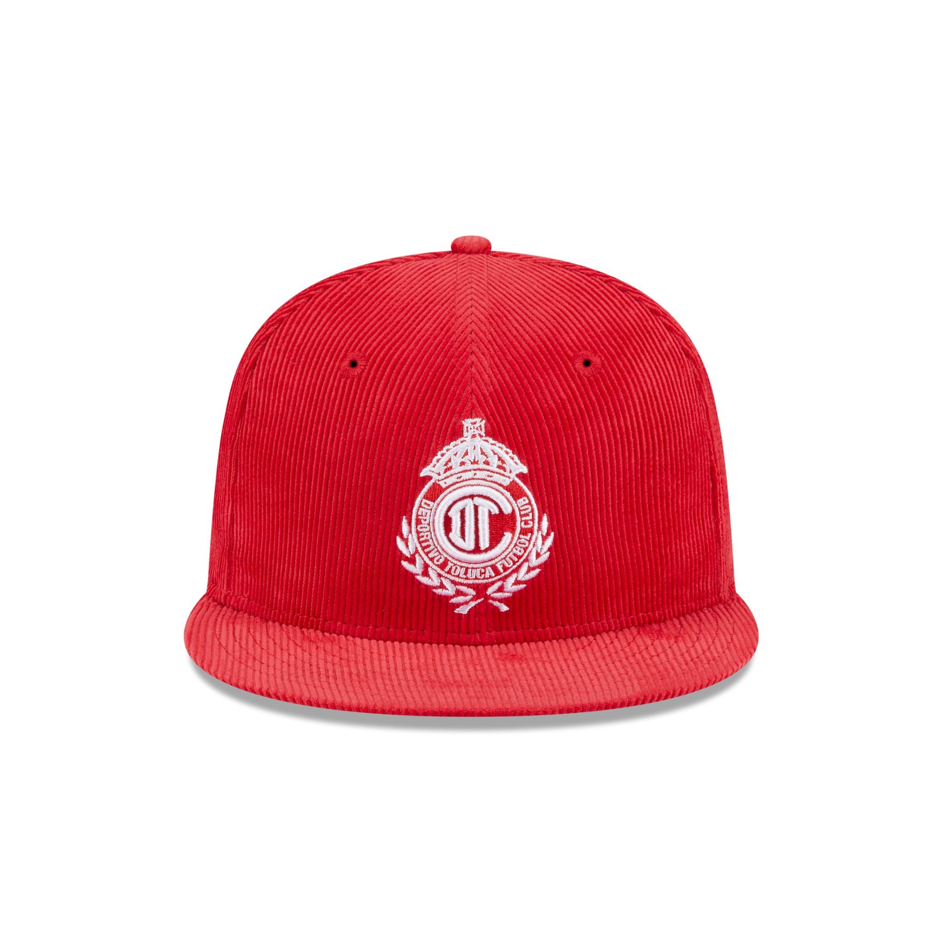 Deportivo Toluca FC Corduroy 59FIFTY Fitted Hat - Image 2