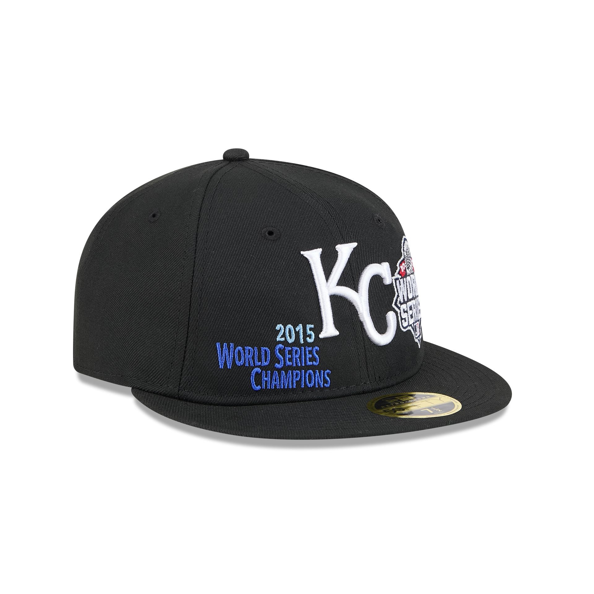Kansas City Royals Championship Pack Retro Crown 59FIFTY Fitted Hat - Image 3