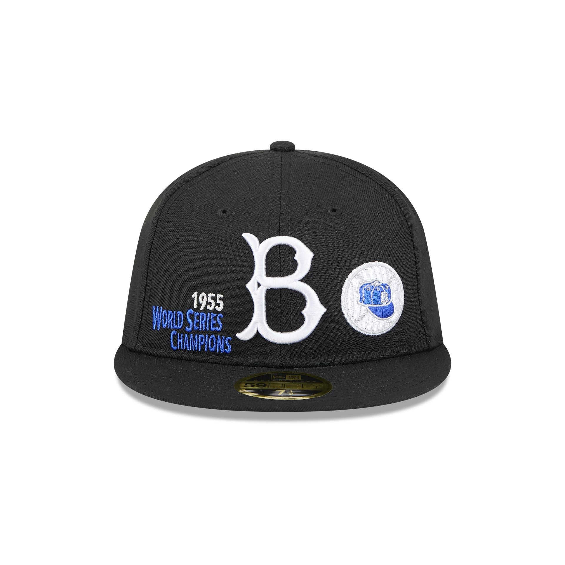Brooklyn Dodgers Championship Pack Retro Crown 59FIFTY Fitted Hat - Image 2