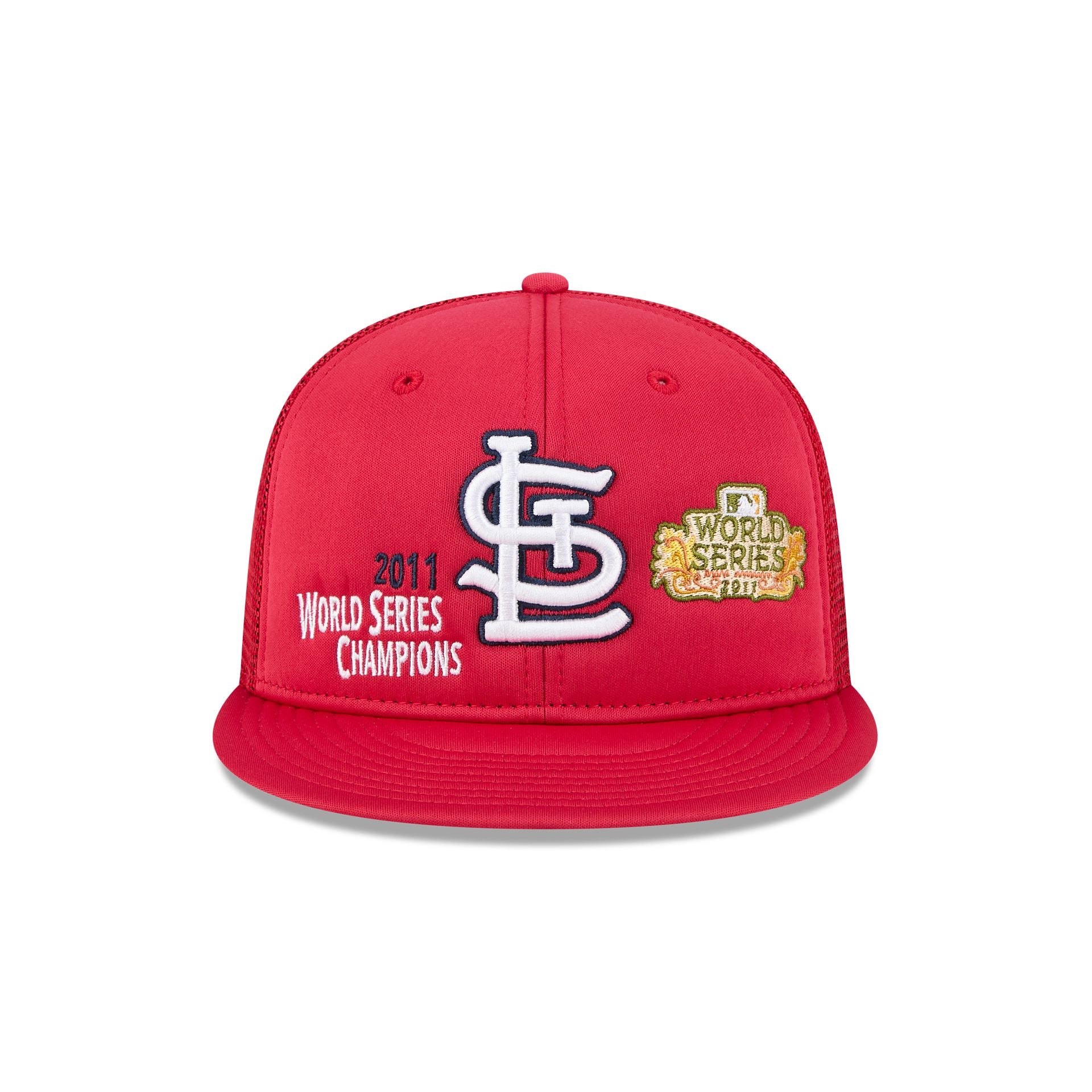 St. Louis Cardinals Championship Pack 9FIFTY Trucker Hat - Image 2