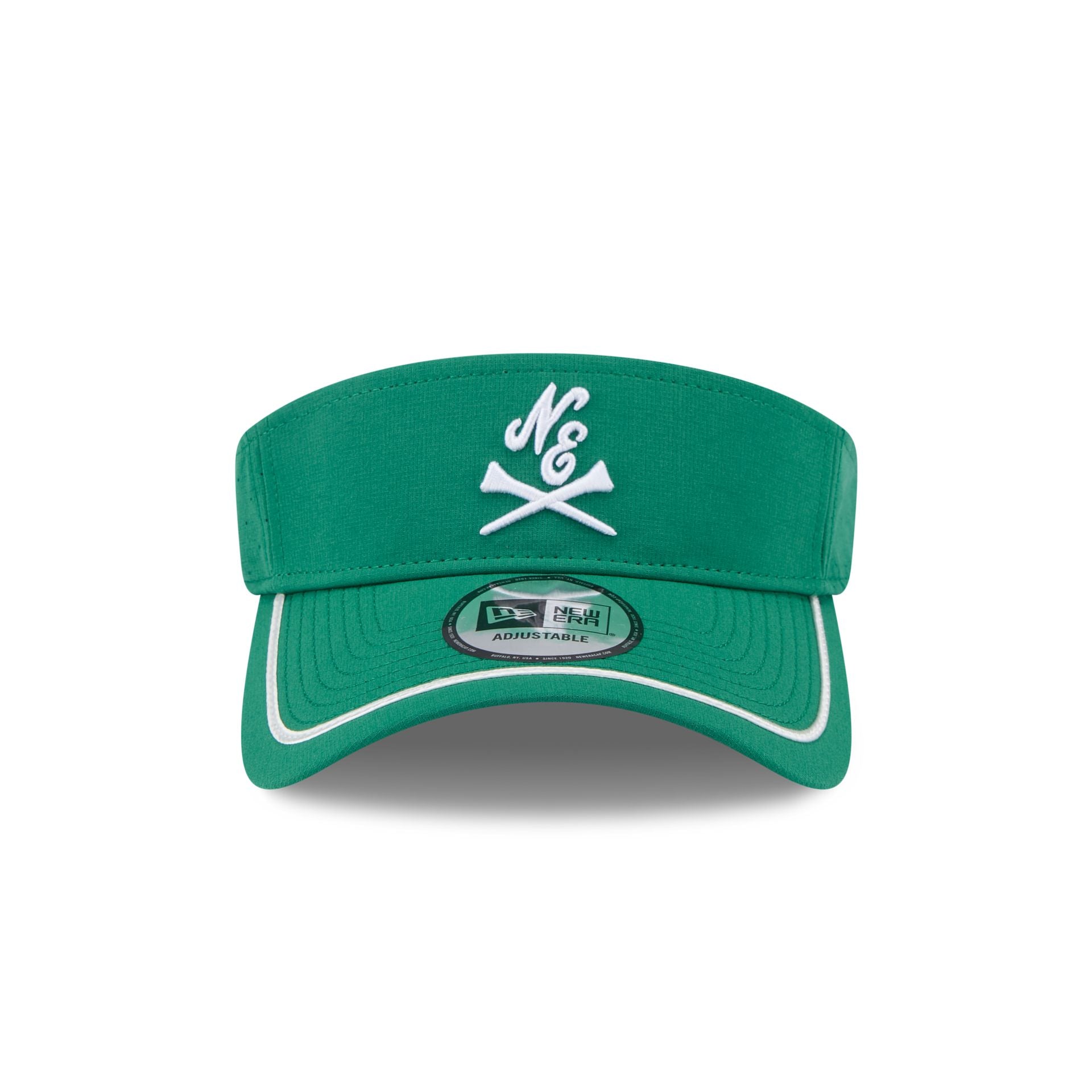 New Era Cap Green and Gold Pack Visor Hat - Image 2