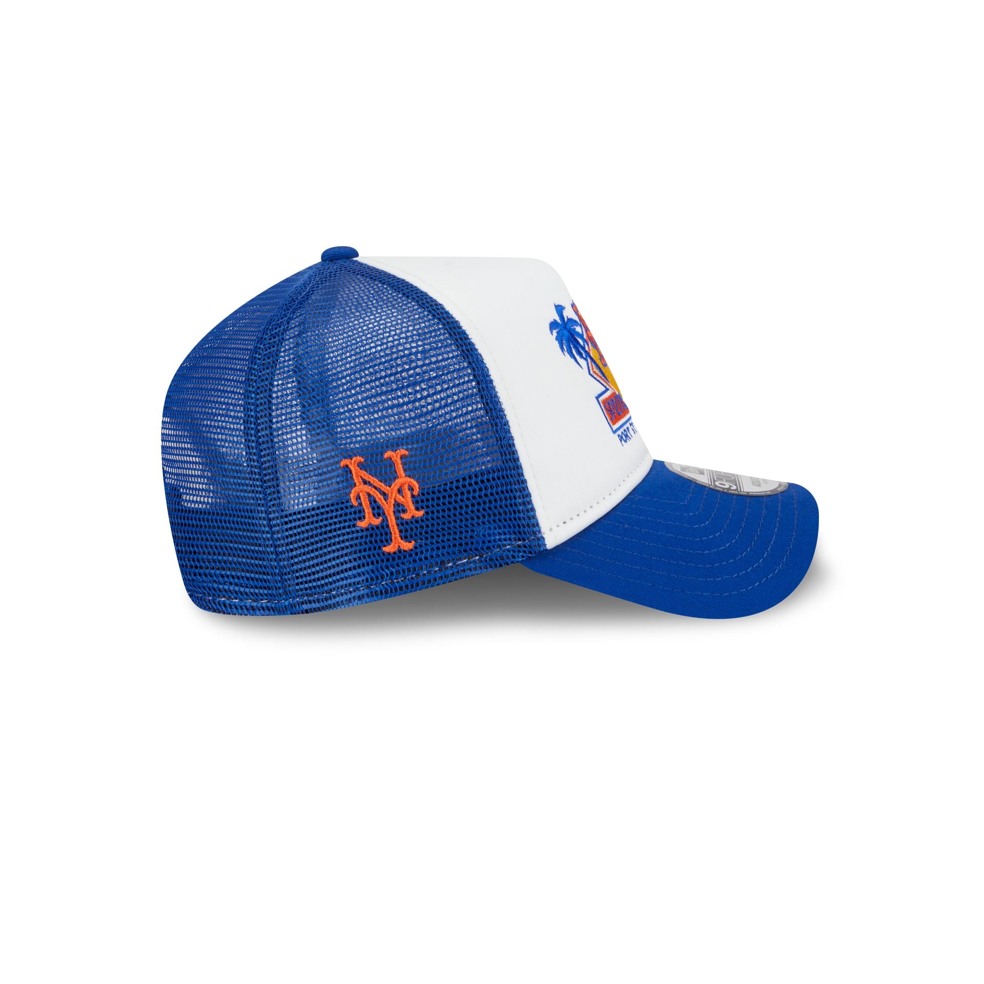 New York Mets Spring Training 9FORTY A-Frame Trucker Hat - Image 4