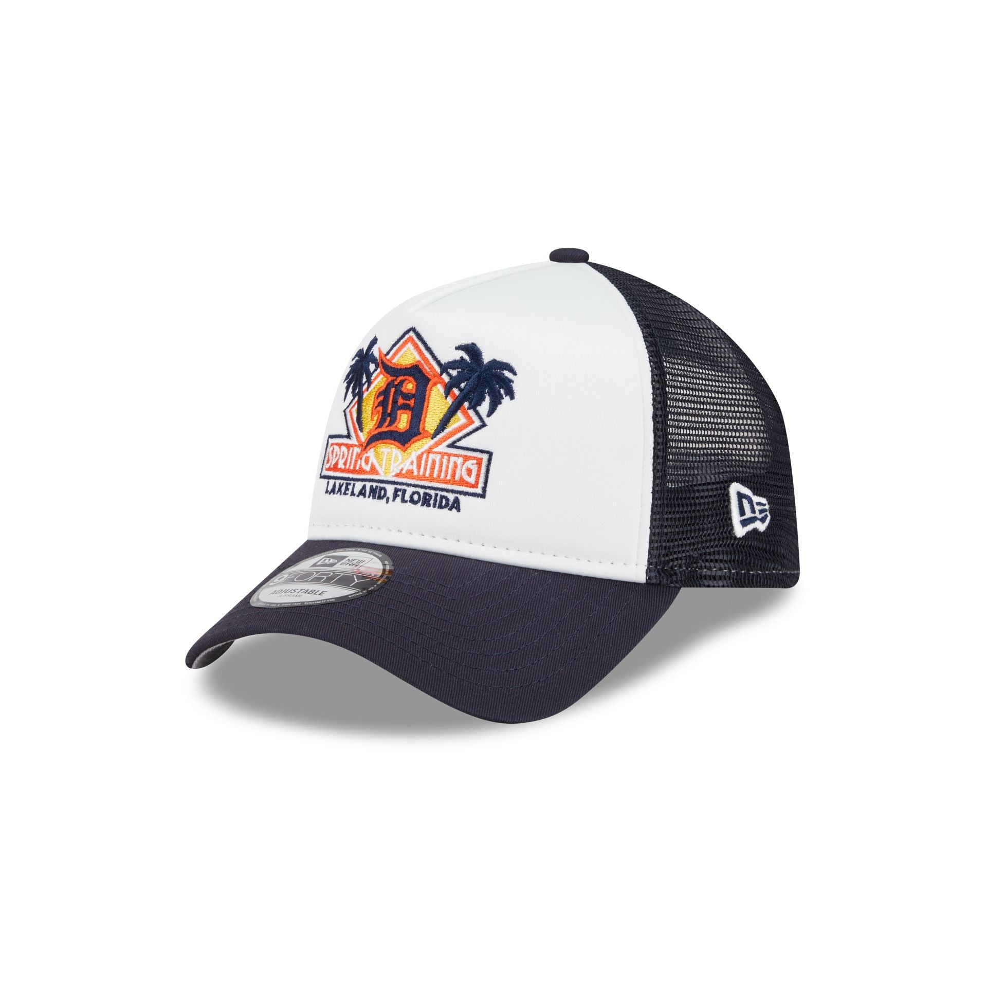 Detroit Tigers Spring Training 9FORTY A-Frame Trucker Hat - Image 3