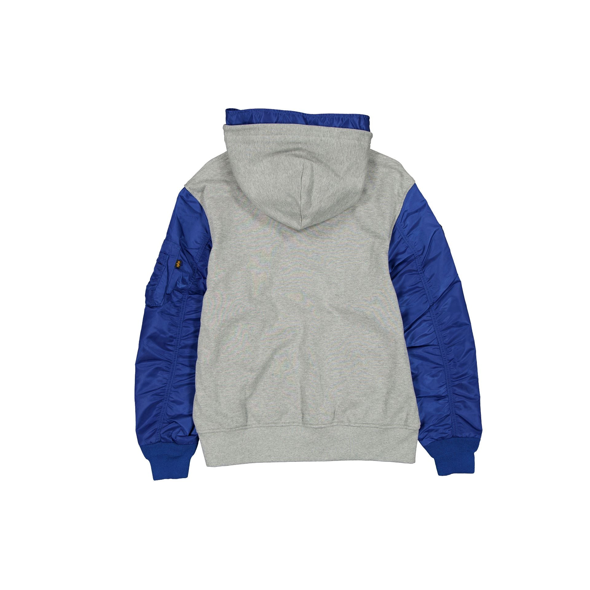 Alpha Industries x Detroit Lions Gray MA-1 Full Zip Fleece Jacket - Image 2