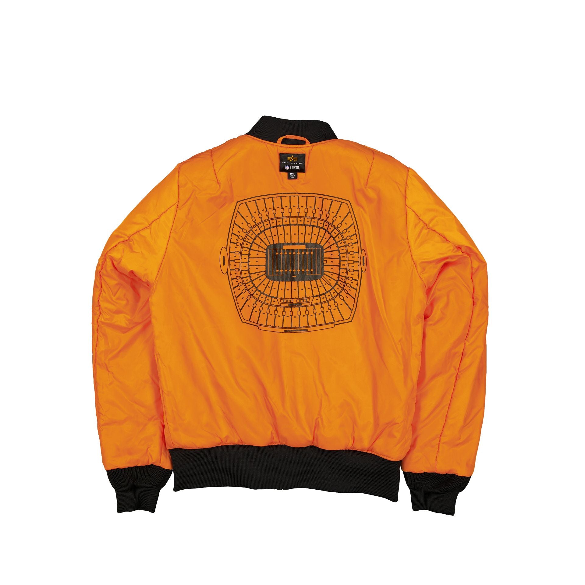 Alpha Industries x Kansas City Chiefs Black Camo MA-1 Bomber Jacket - Image 2