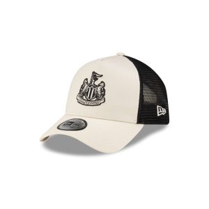 Newcastle United FC Light Cream 9FORTY A-Frame Trucker Hat