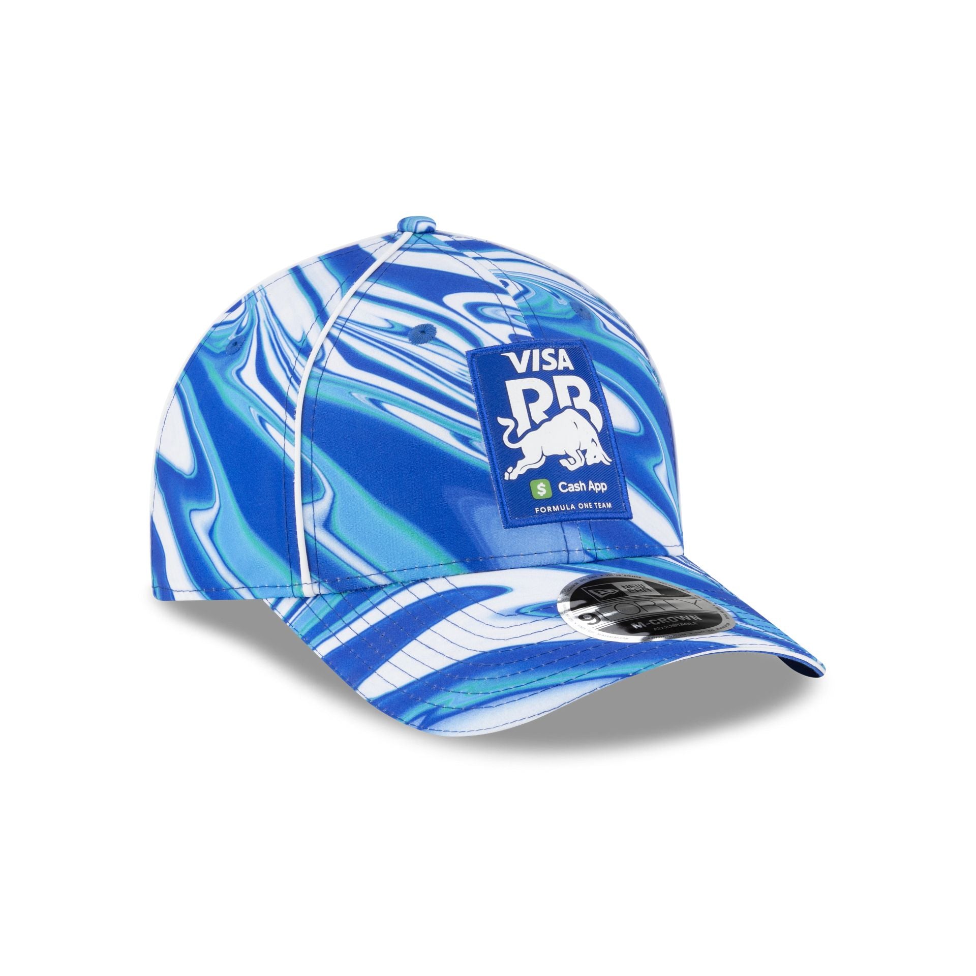 Visa Cash App Racing Bulls Marble 9FORTY Adjustable Hat - Image 3