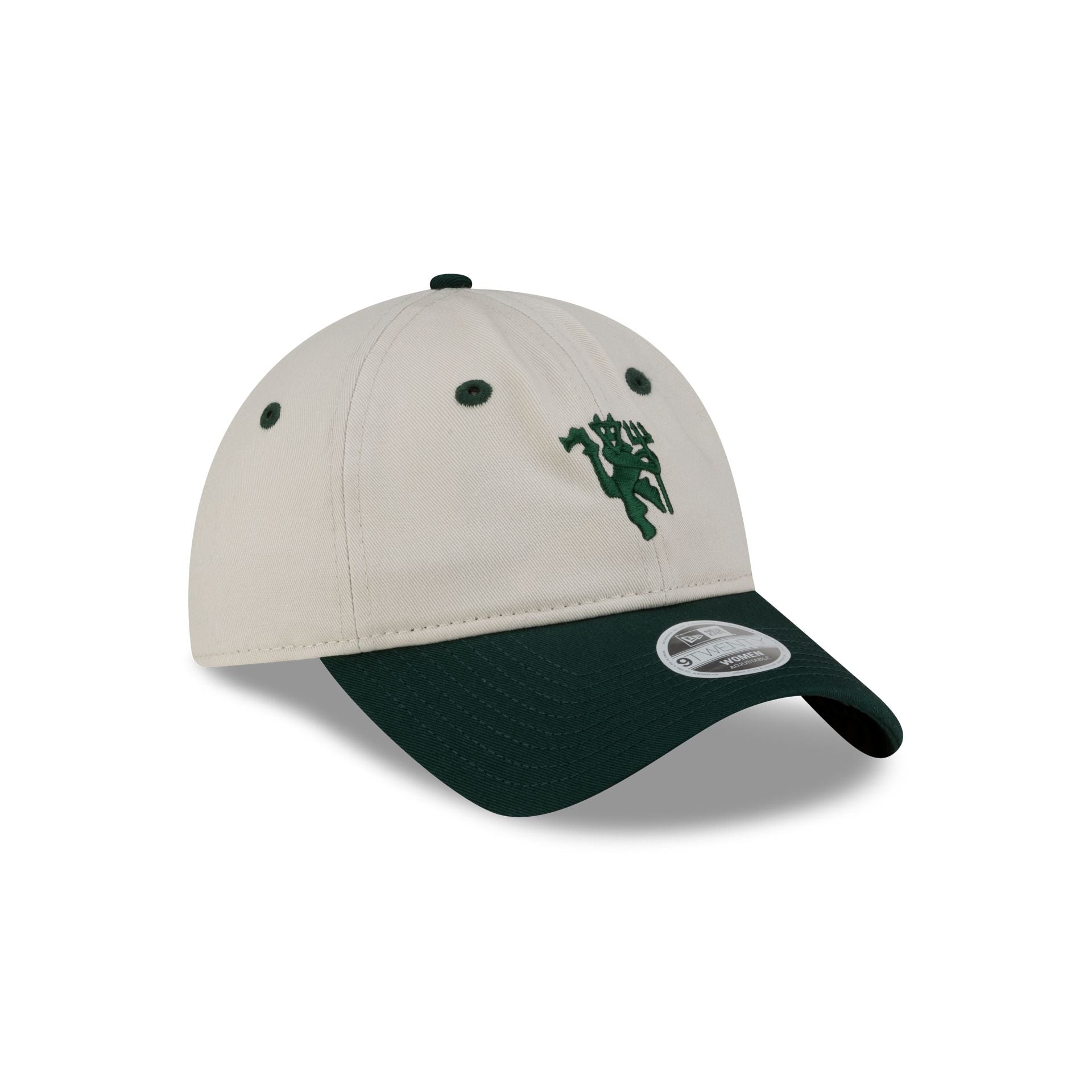 Manchester United FC Ivory Dark Women's Green 9TWENTY Adjustable Hat - Image 3