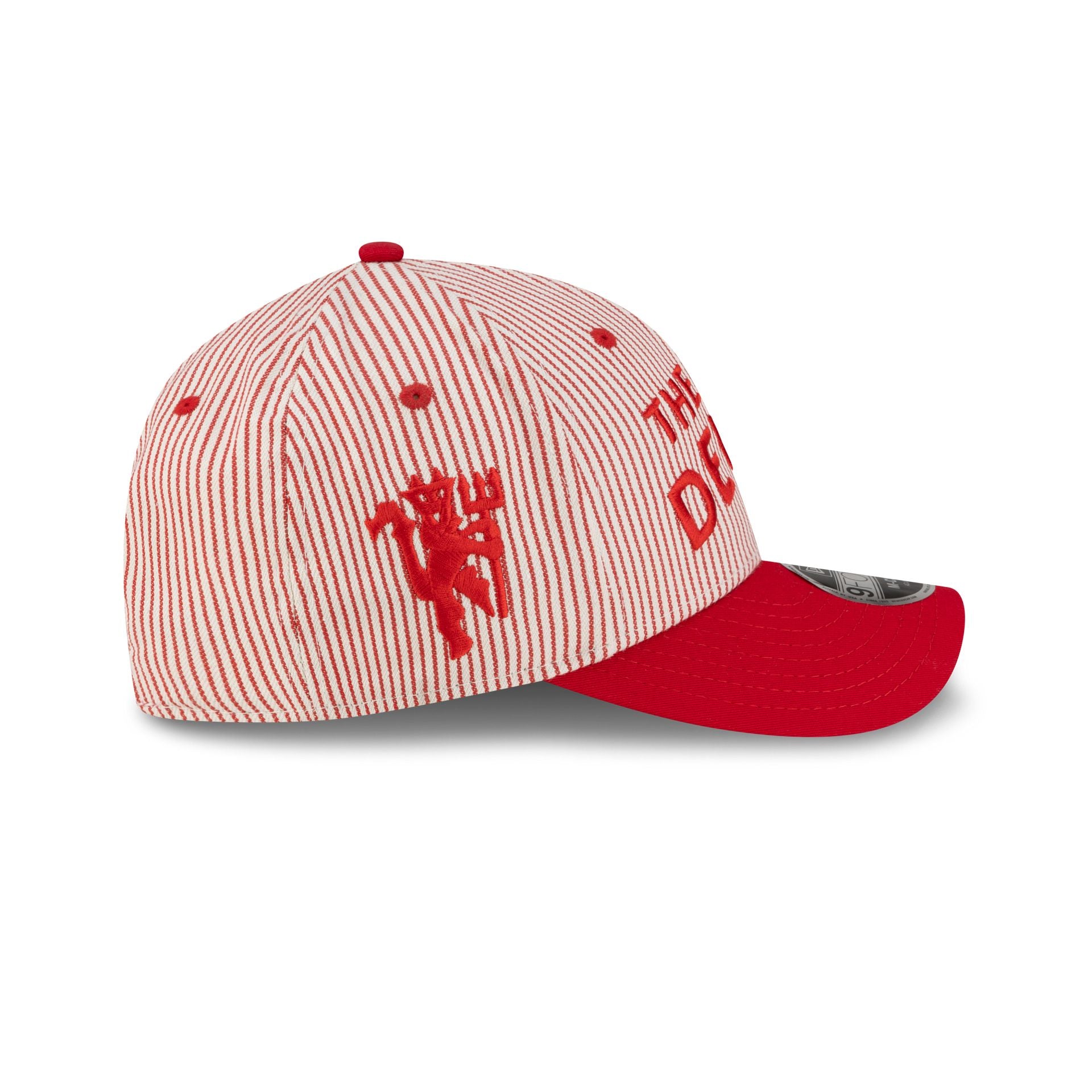 Manchester United FC Pinstripe 9FORTY M-Crown Snapback Hat - Image 4