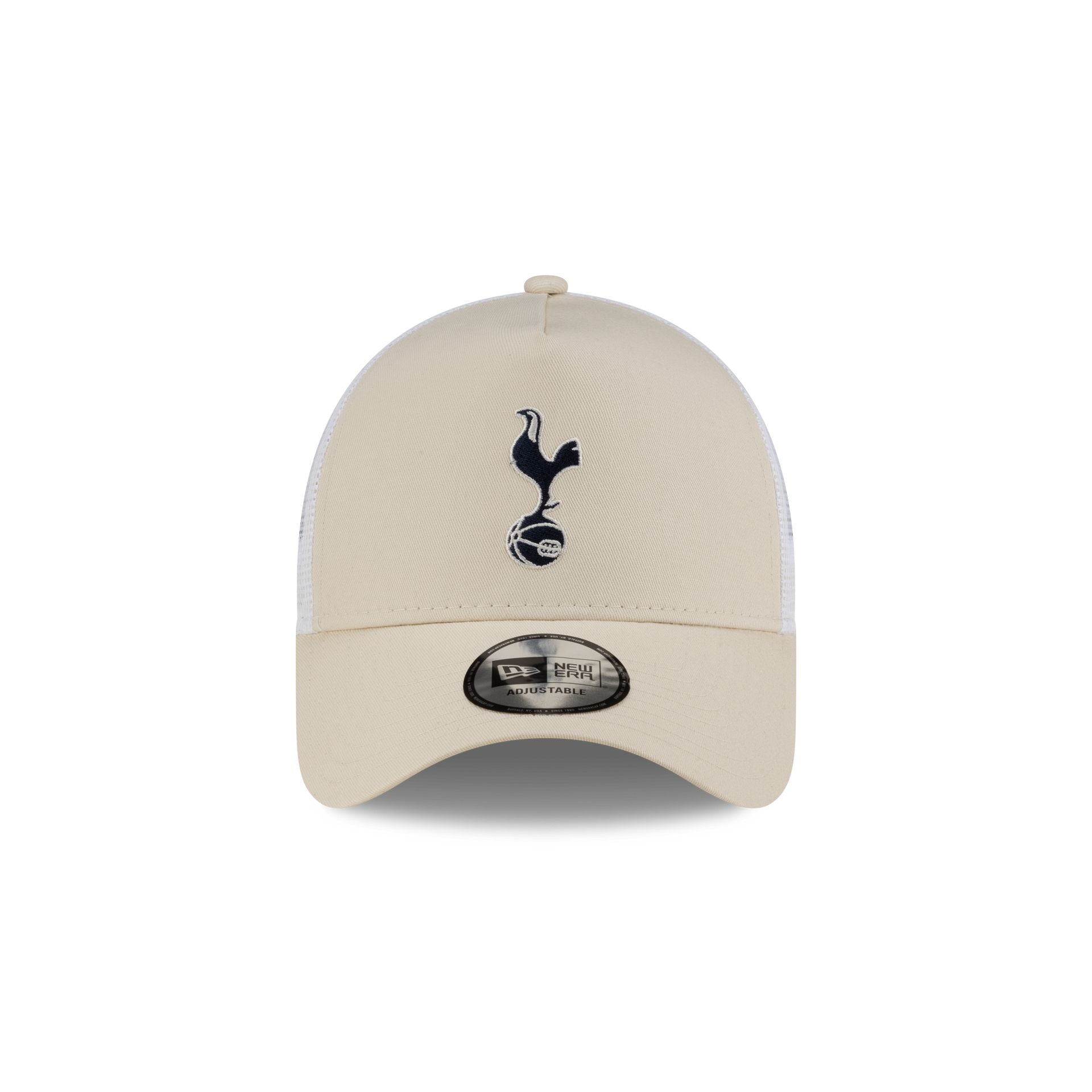 Tottenham Hotspur FC Light Cream 9FORTY A-Frame Trucker Hat - Image 2