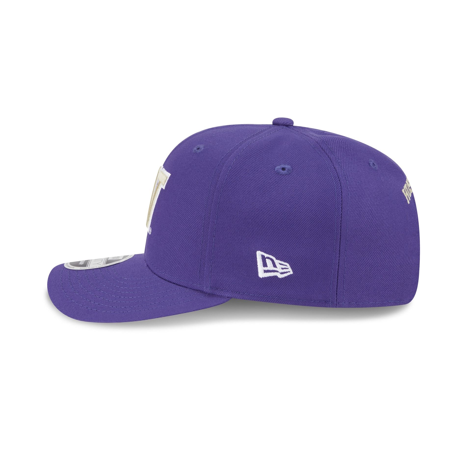 Washington Huskies Purple Team 9SEVENTY Stretch-Snap Hat - Image 4