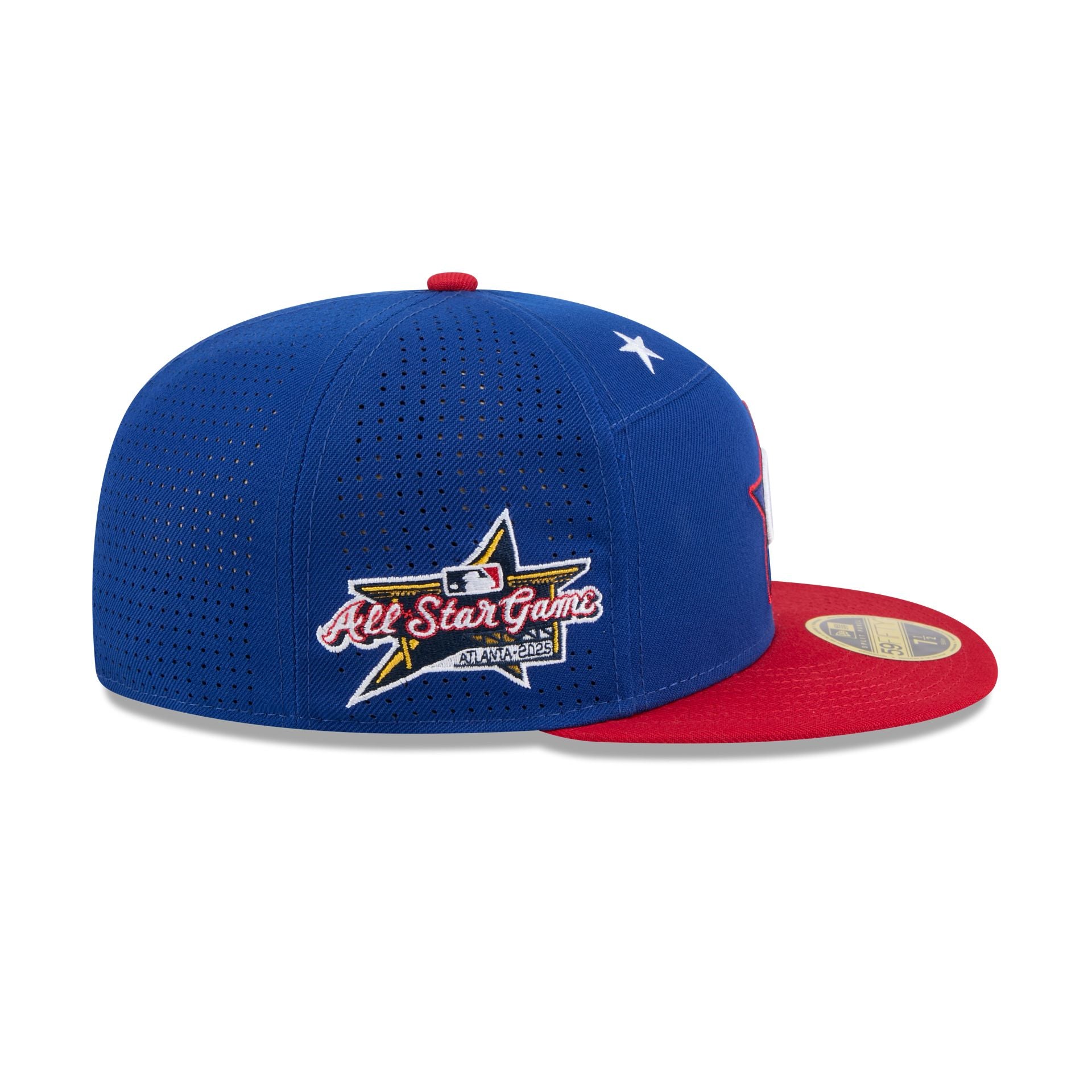 Chicago Cubs 2025 All-Star Game Workout Split Panel 59FIFTY Fitted Hat - Image 4