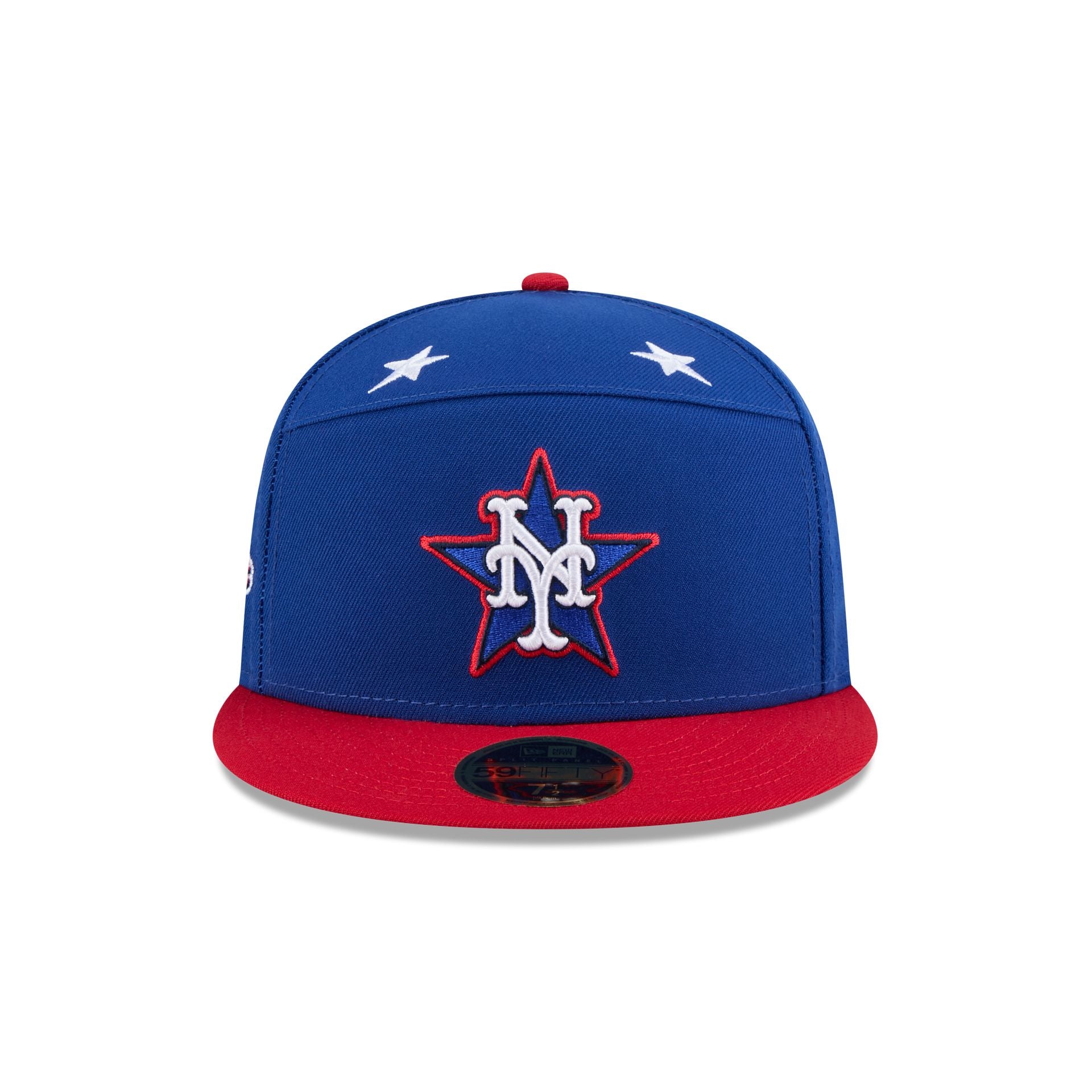 New York Mets 2025 All-Star Game Workout Split Panel 59FIFTY Fitted Hat - Image 2