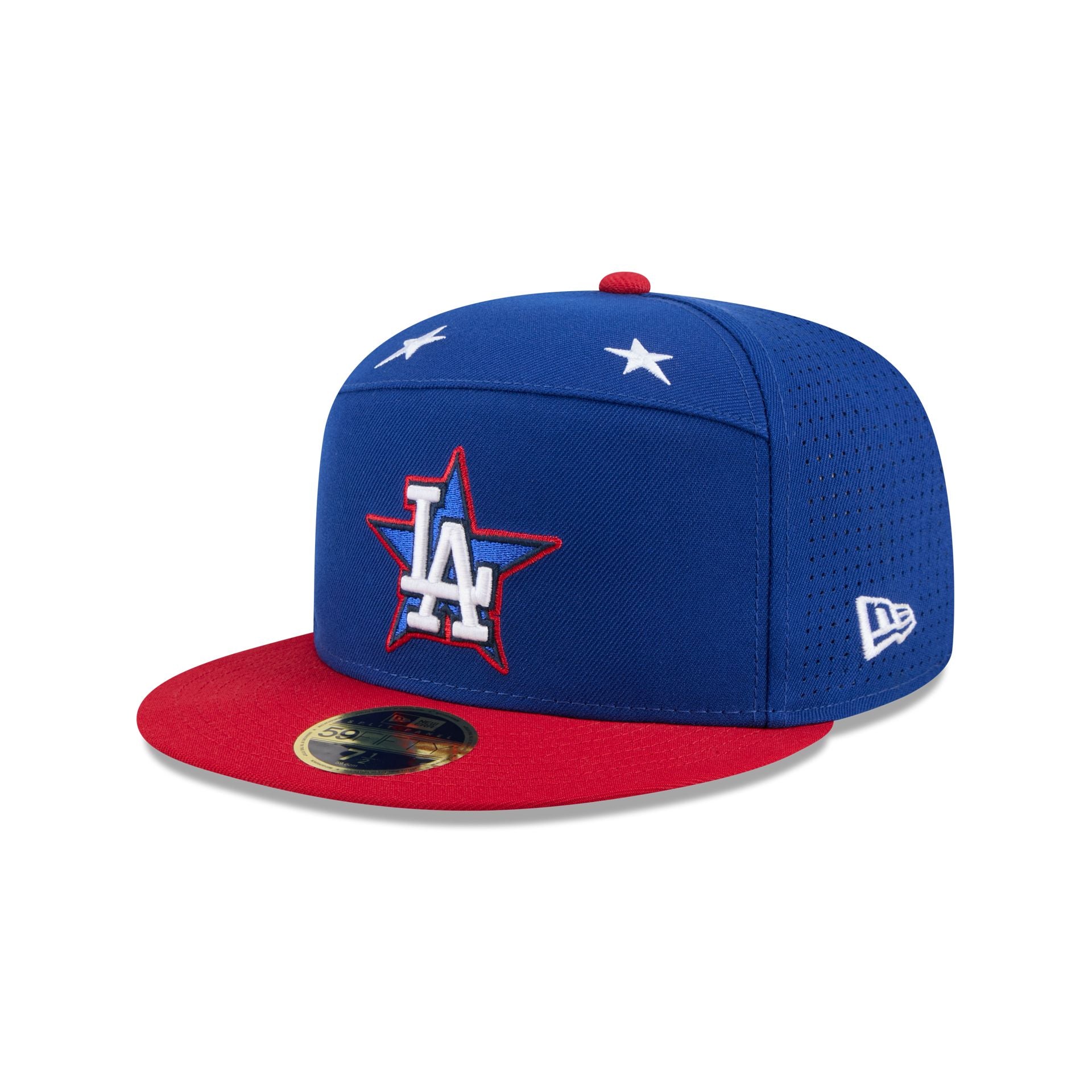 Los Angeles Dodgers 2025 All-Star Game Workout Split Panel 59FIFTY Fitted Hat - Image 3