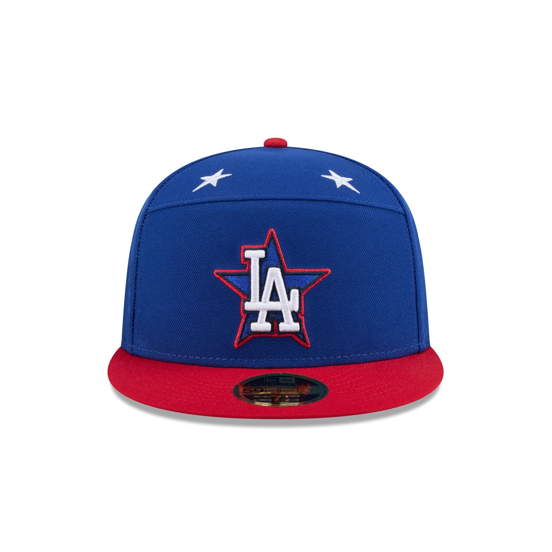 Los Angeles Dodgers 2025 All-Star Game Workout Split Panel 59FIFTY Fitted Hat - Image 2