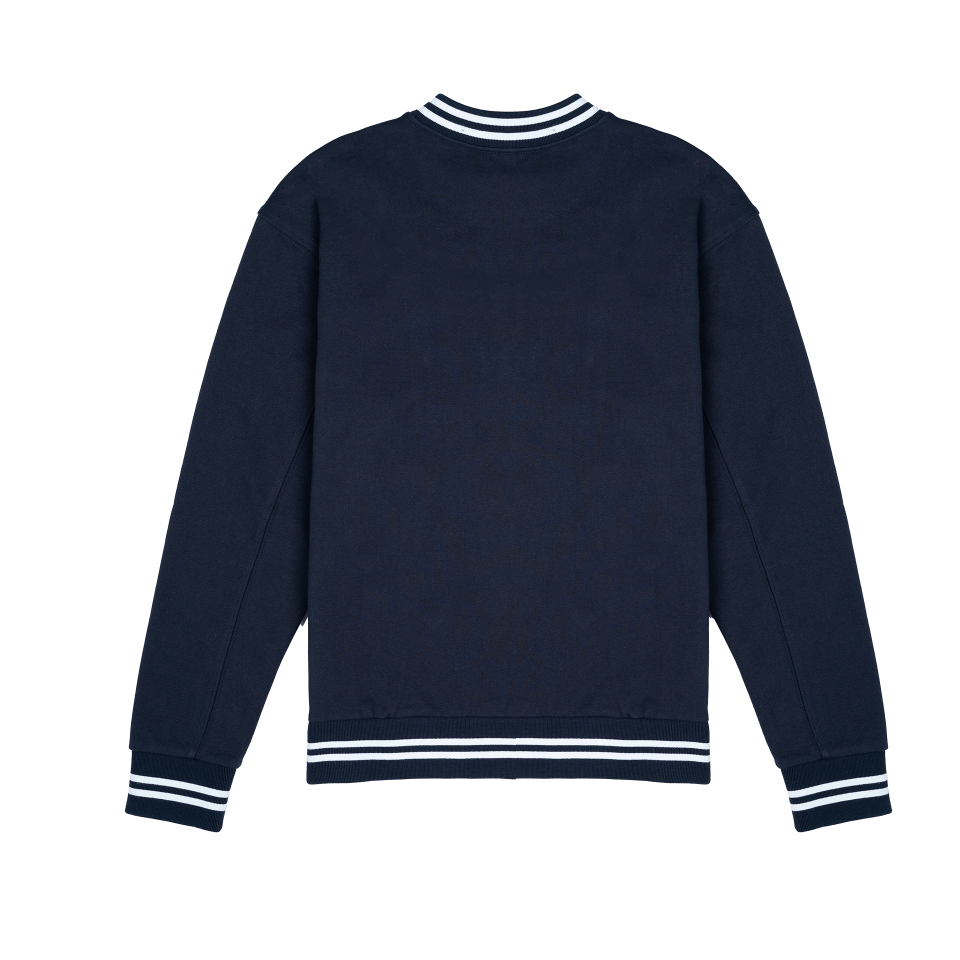 New Era Branded Ombre Navy Crewneck - Image 2
