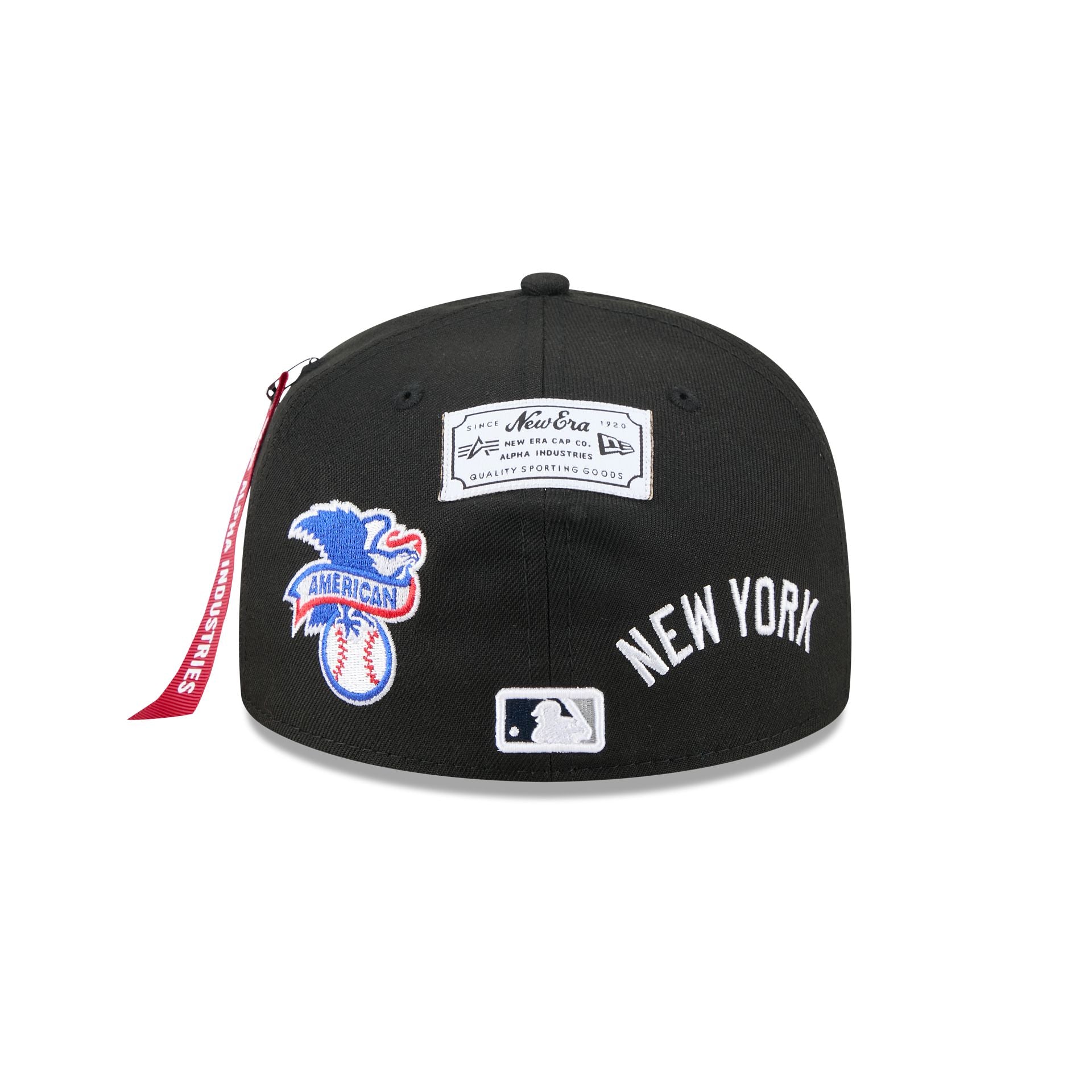 Alpha Industries x New York Yankees Black 59FIFTY Fitted Hat - Image 6