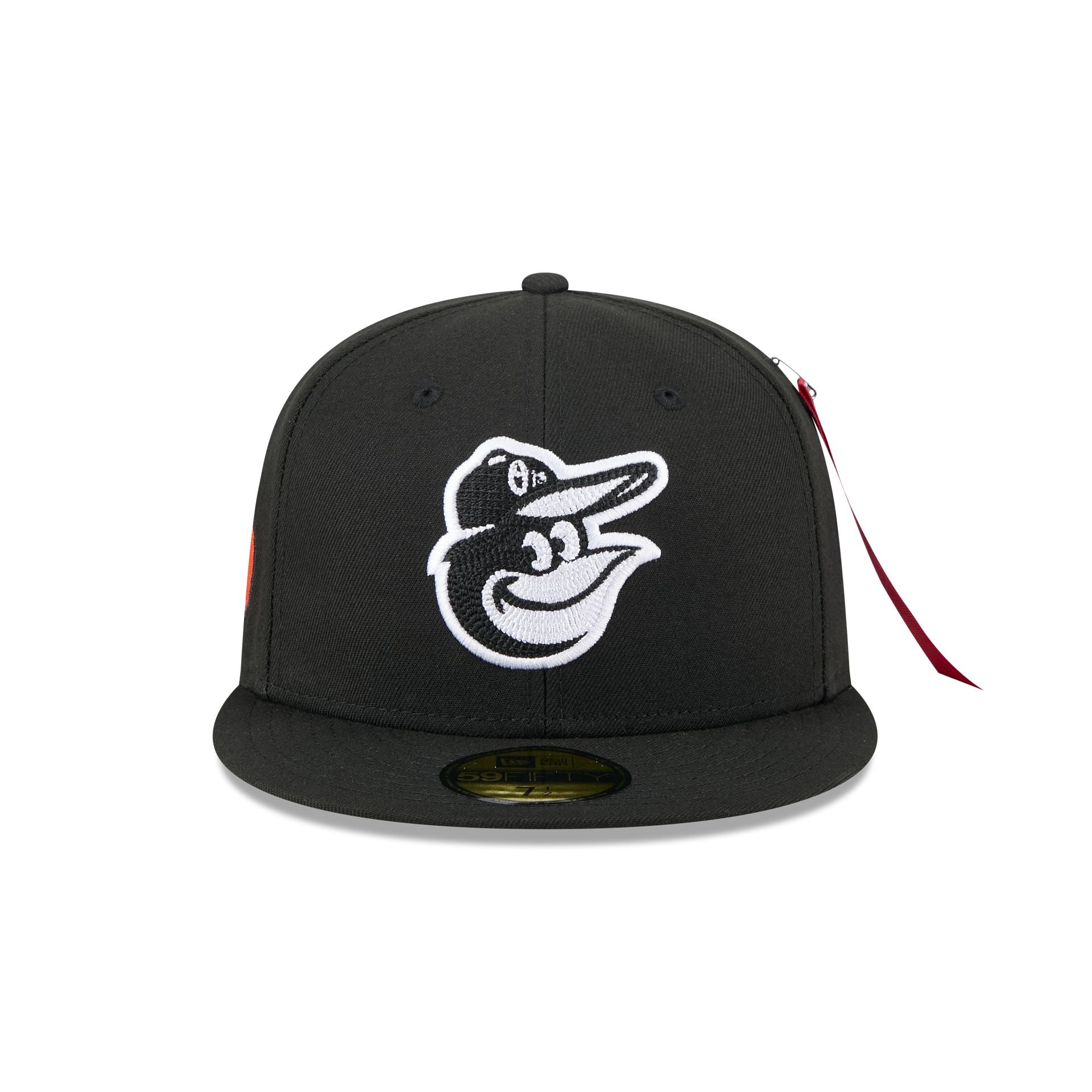 Alpha Industries x Baltimore Orioles Black 59FIFTY Fitted Hat - Image 2