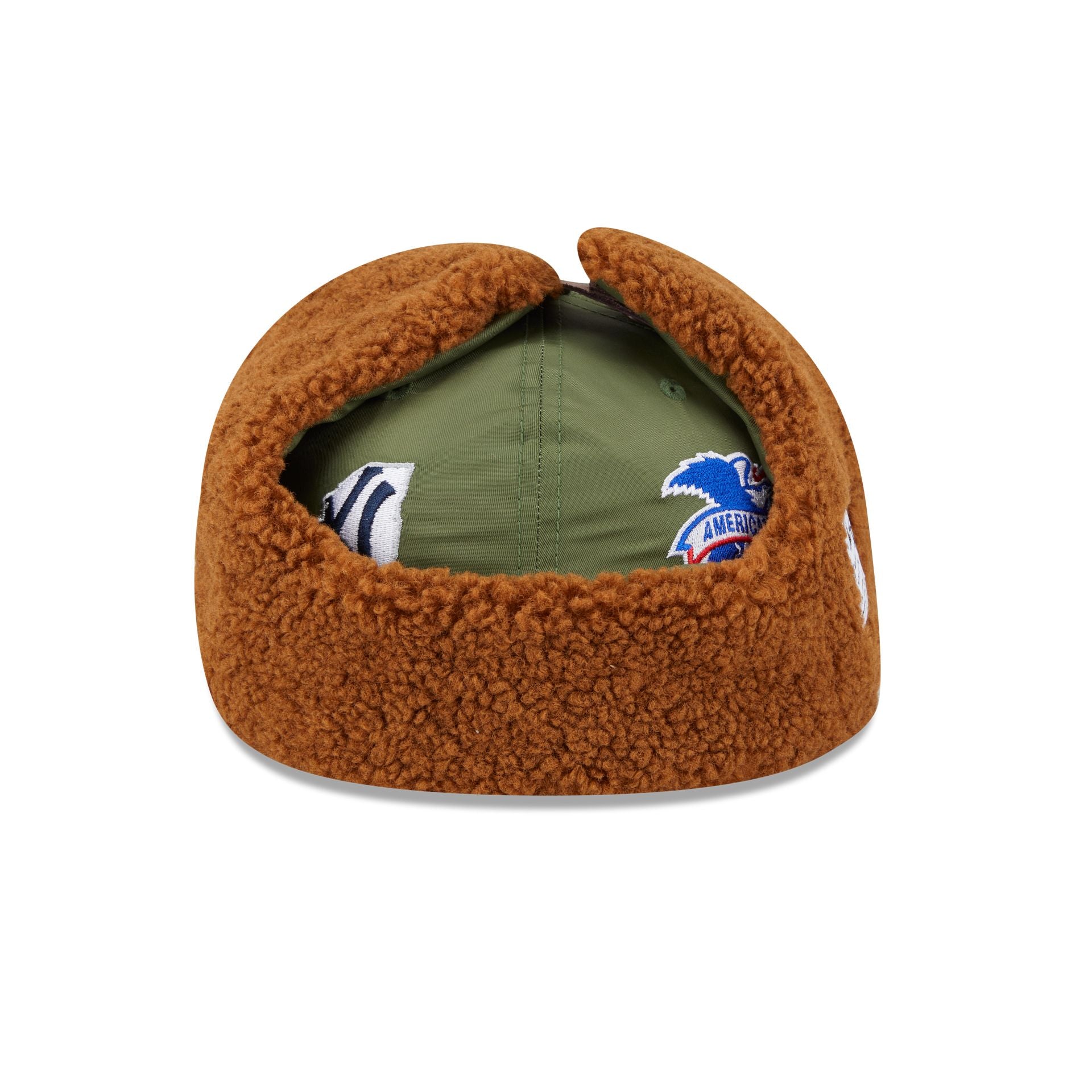 Alpha Industries x New York Yankees Olive Green Dog Ear 59FIFTY Fitted Hat - Image 6