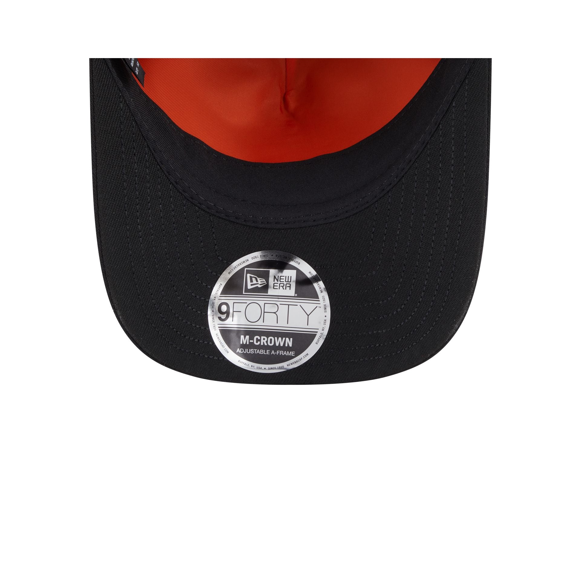 Alpha Industries x St. Louis Cardinals Black 9FORTY M-Crown A-Frame Snapback Hat - Image 7