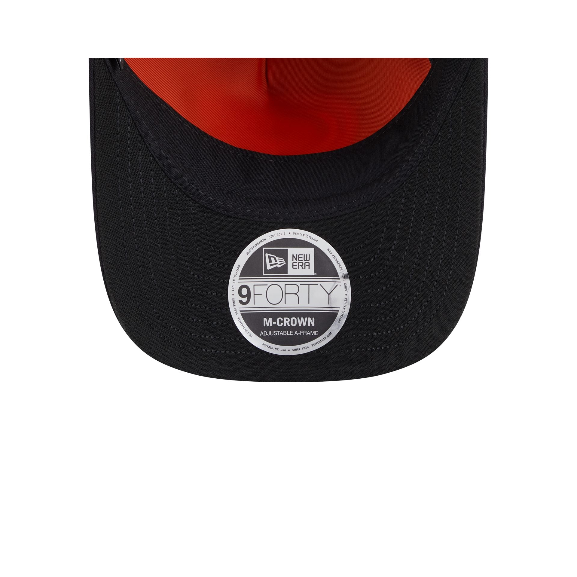 Alpha Industries x Green Bay Packers Black 9FORTY M-Crown A-Frame Snapback Hat - Image 7