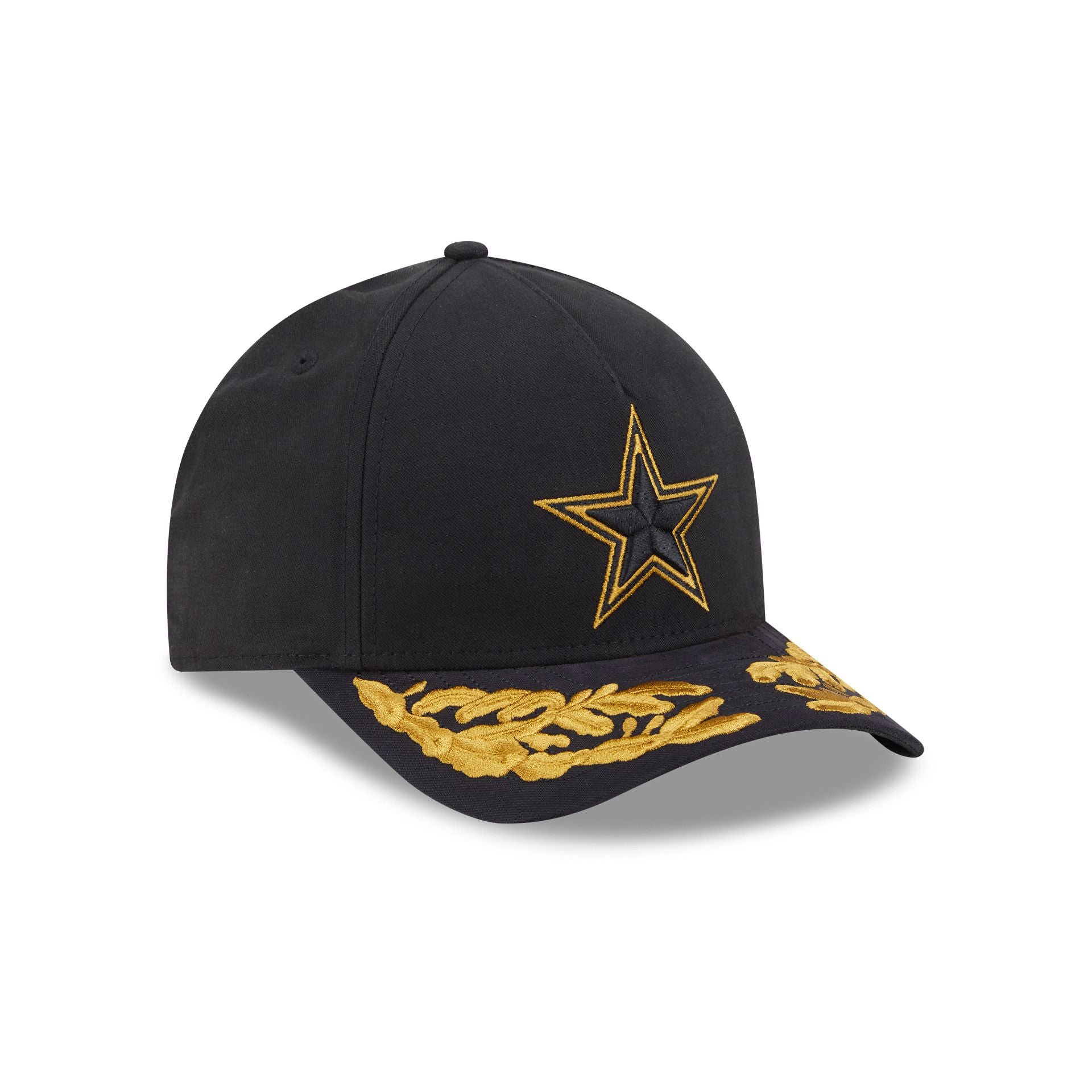 Alpha Industries x Dallas Cowboys Black 9FORTY M-Crown A-Frame Snapback Hat - Image 3