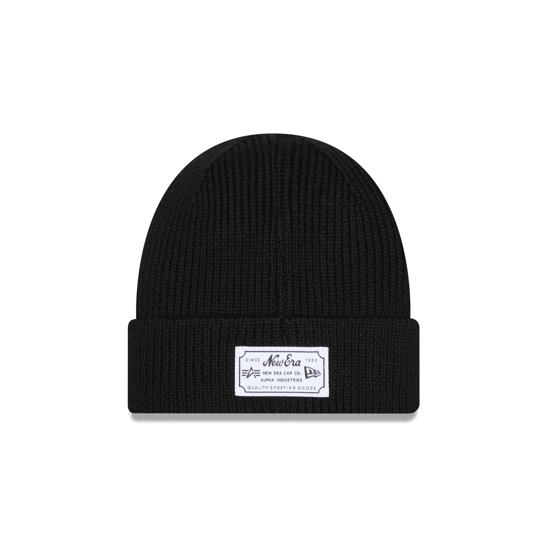 Alpha Industries x Baltimore Ravens Black Cuff Knit Hat - Image 3