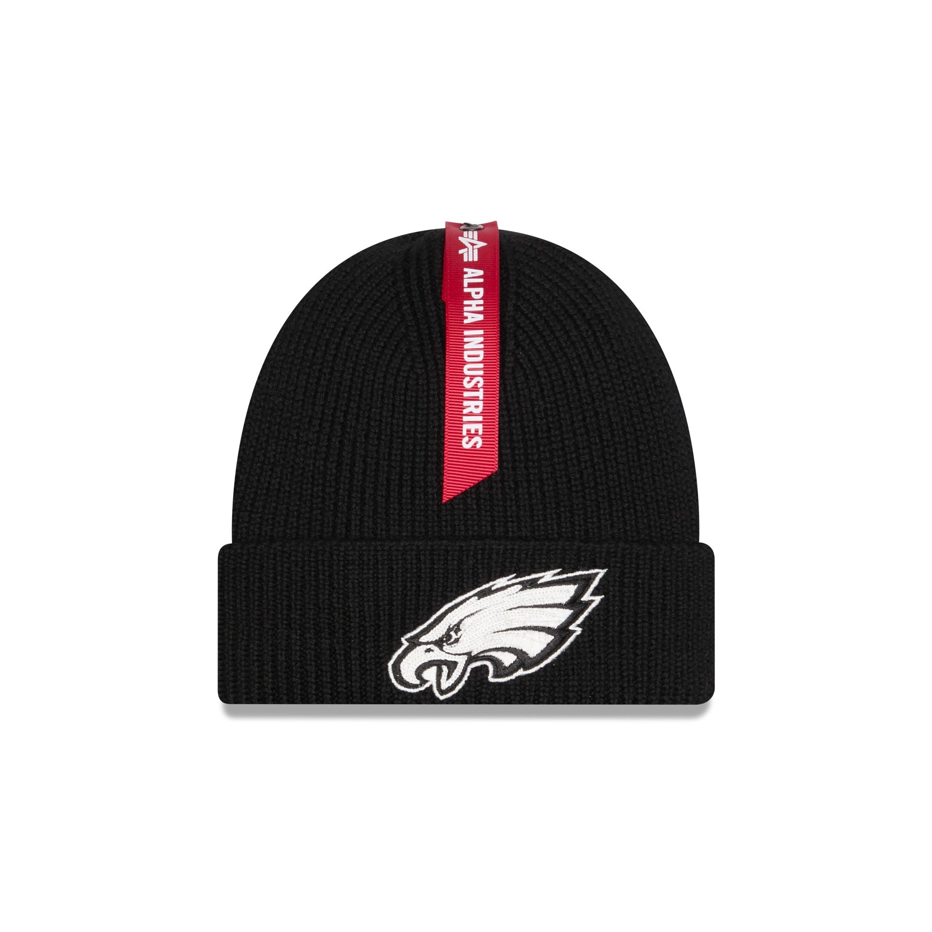Alpha Industries x Philadelphia Eagles Black Cuff Knit Hat