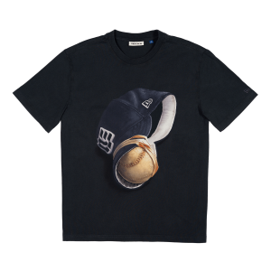 New Era Branded Telescoping '25 Black T-Shirt