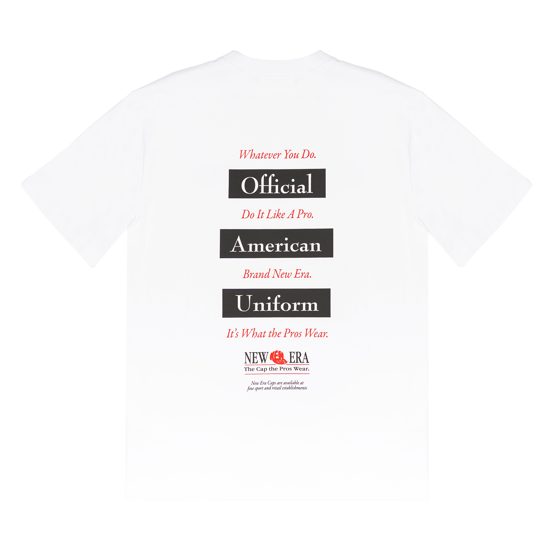 New Era Branded Like A Pro Optic White T-Shirt - Image 2