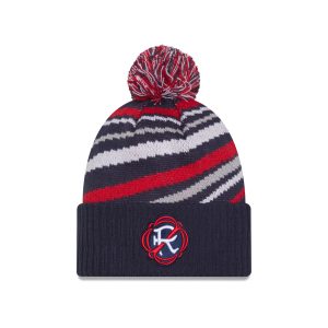 New England Revolution 2025 Jersey Hook Multicolor Pom Knit Hat