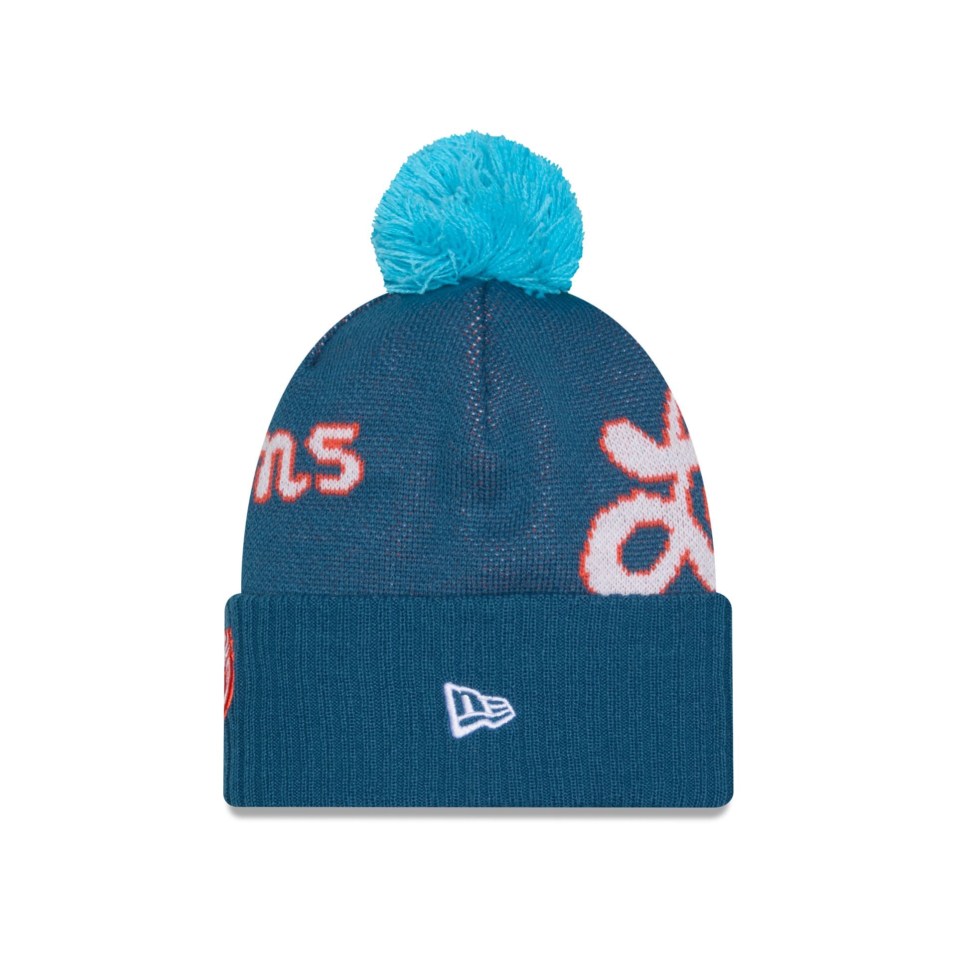 Minnesota United FC 2025 Jersey Hook Blue Pom Knit Hat - Image 2