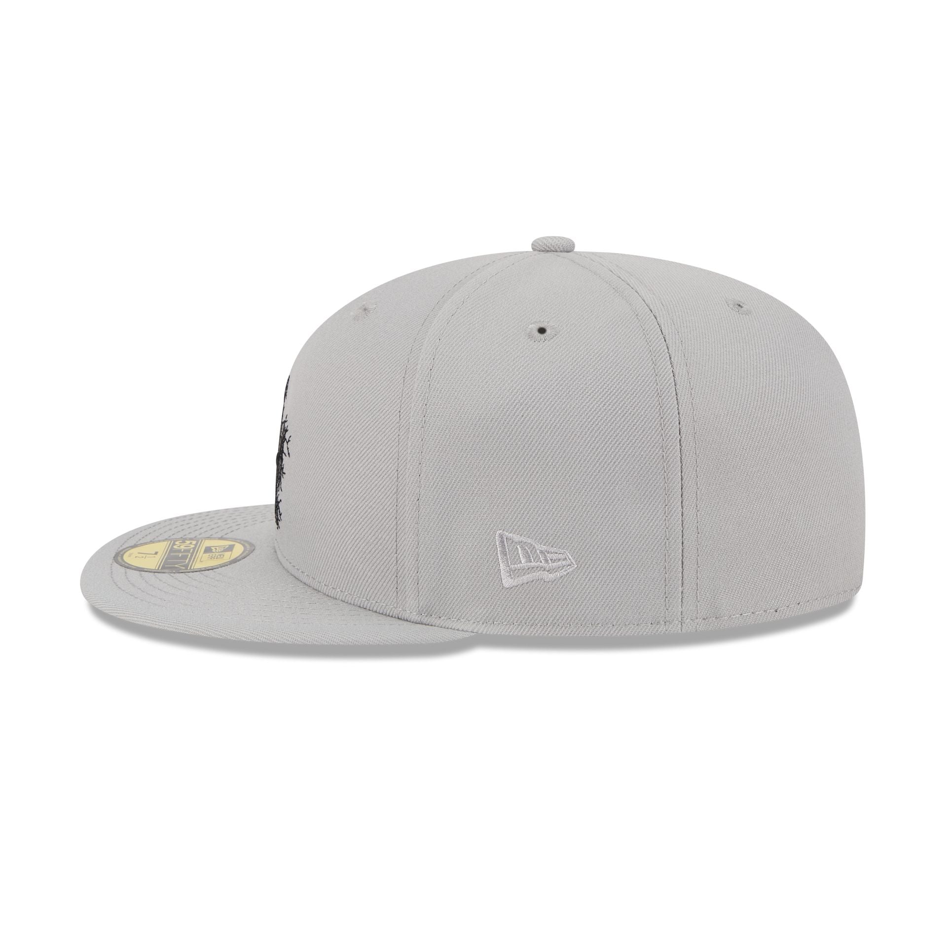 Los Angeles Dodgers Cracked Cement 59FIFTY Fitted Hat - Image 4