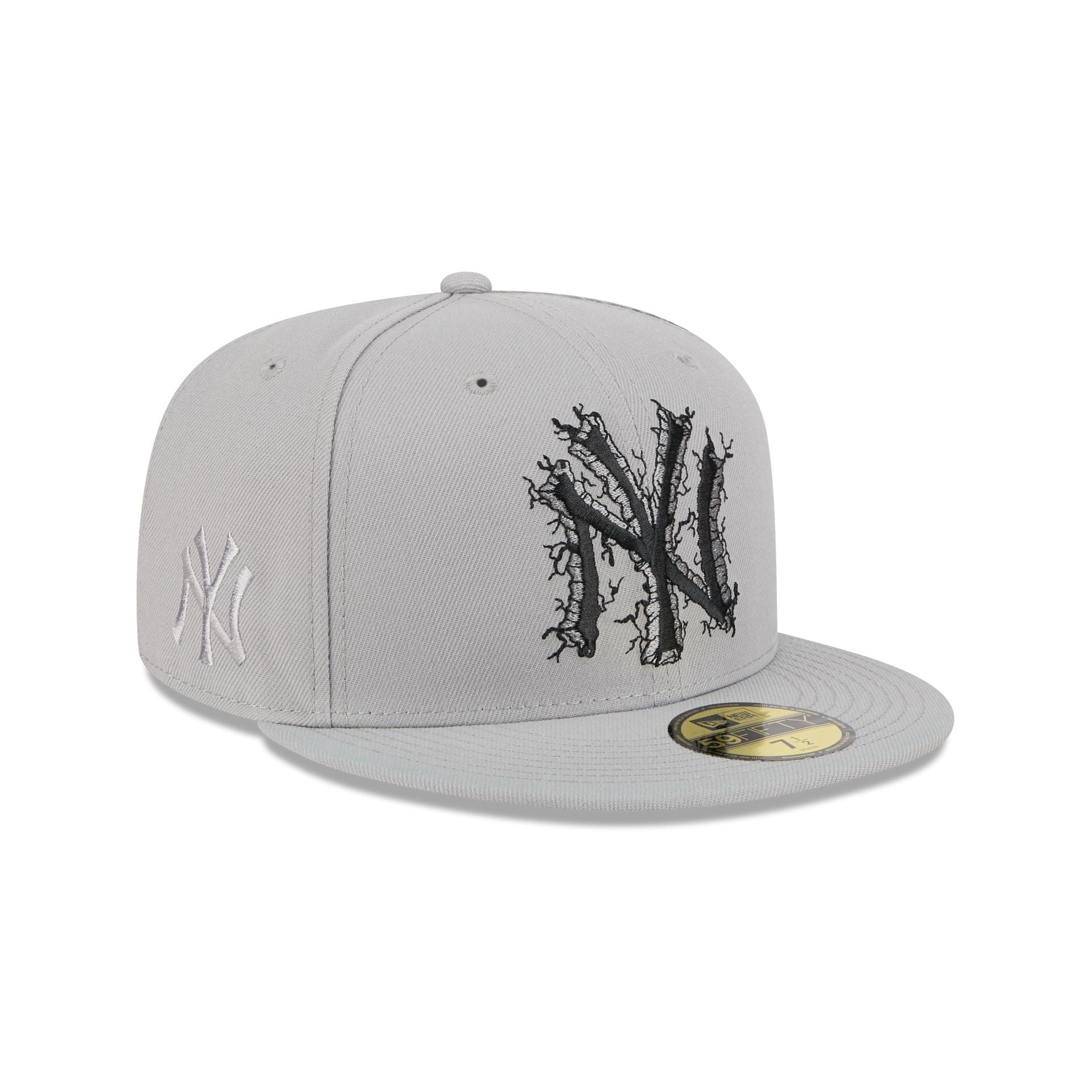 New York Yankees Cracked Cement 59FIFTY Fitted Hat - Image 3