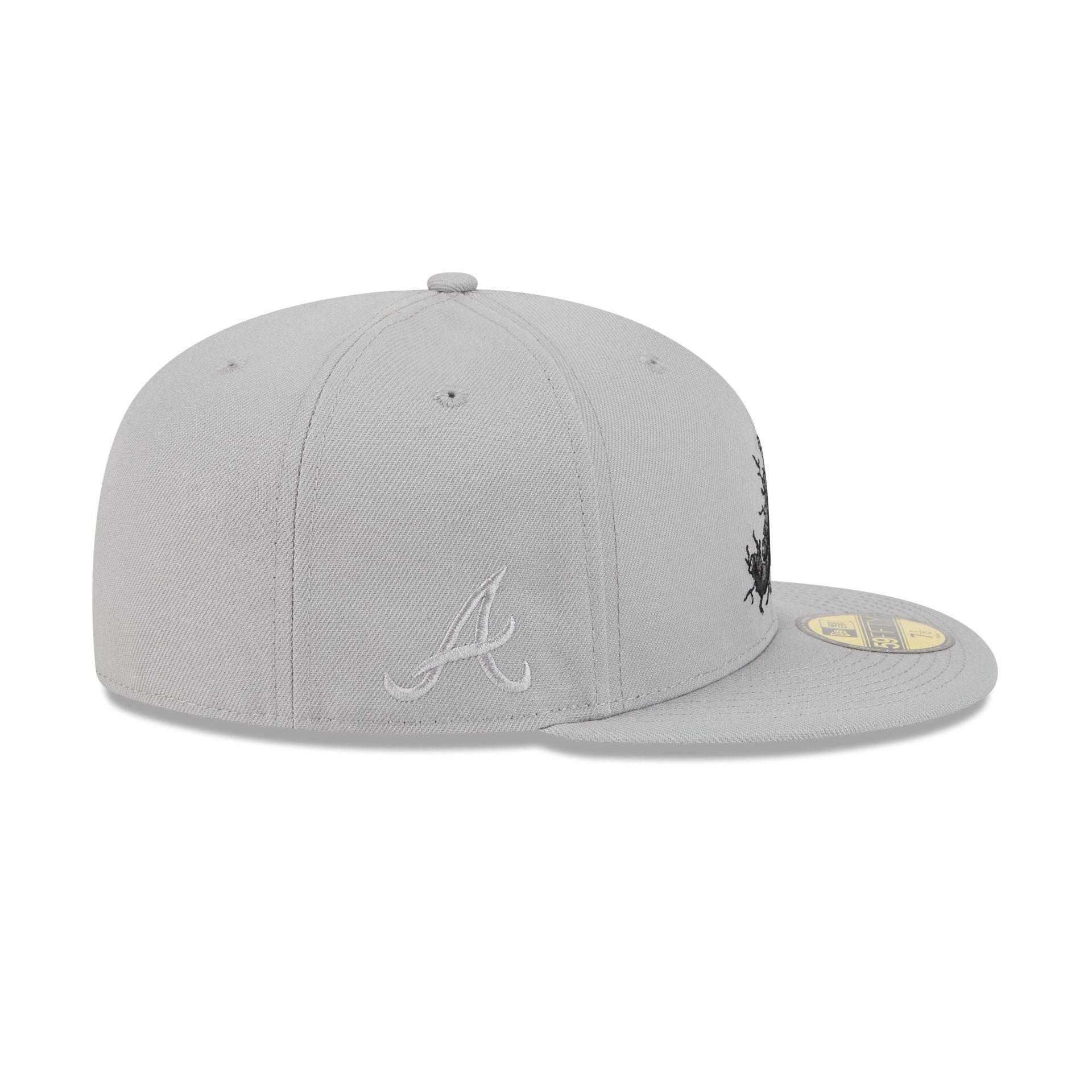 Atlanta Braves Cracked Cement 59FIFTY Fitted Hat - Image 5