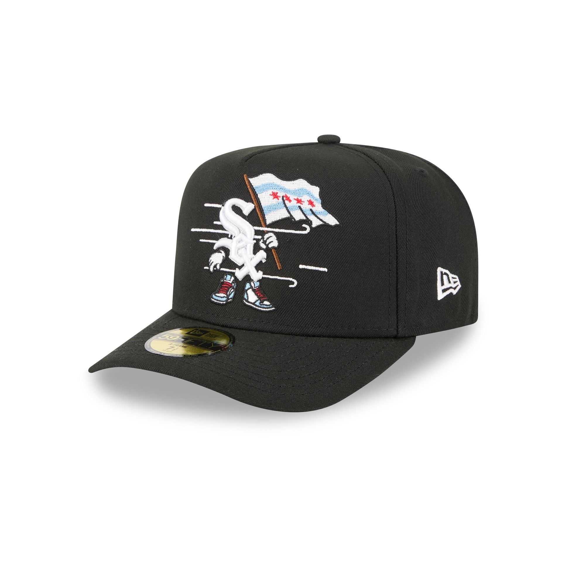 Chicago White Sox Cartoon 59FIFTY A-Frame Fitted Hat - Image 3