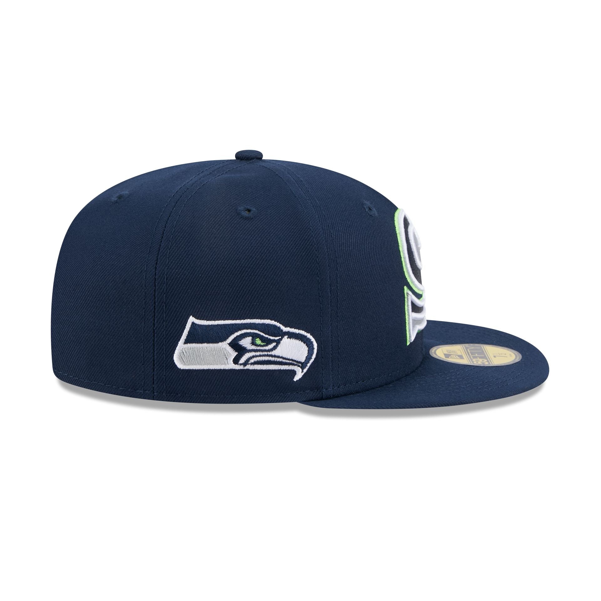 Seattle Seahawks Deceptor 59FIFTY Fitted Hat - Image 4