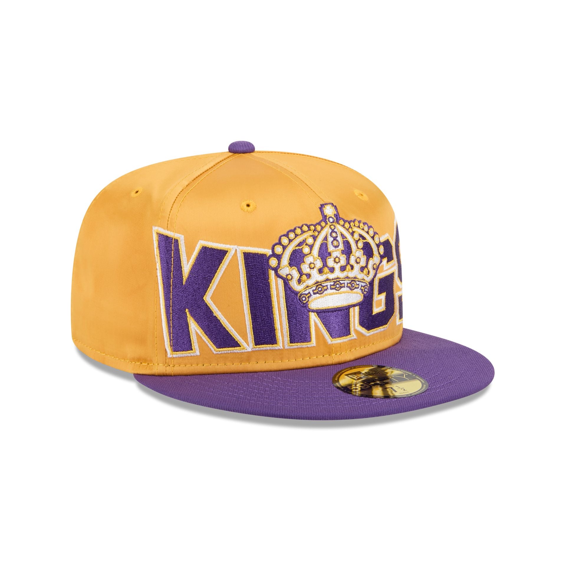 Los Angeles Kings Bold Satin 59FIFTY Fitted Hat - Image 3