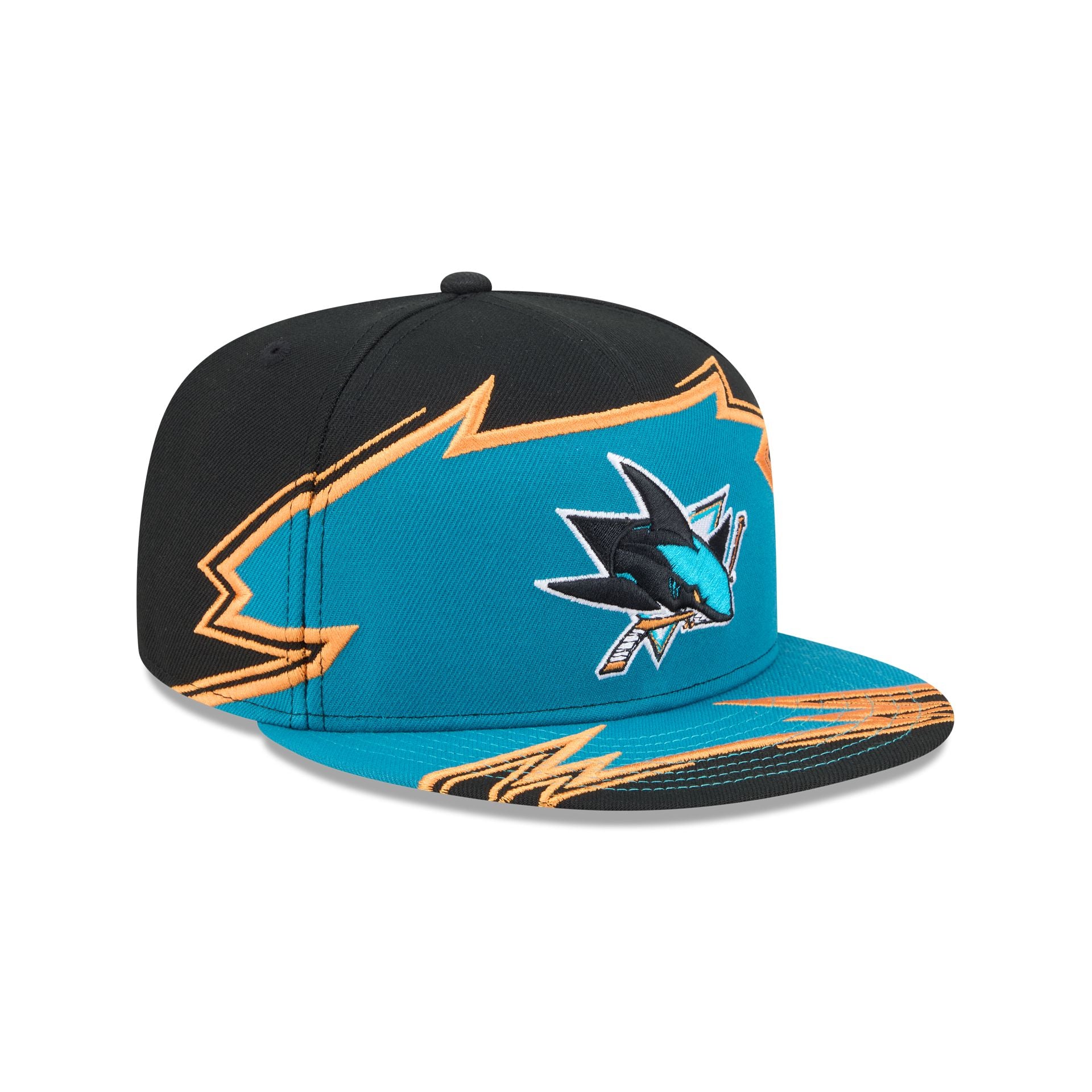 San Jose Sharks Break 59FIFTY Fitted Hat - Image 3