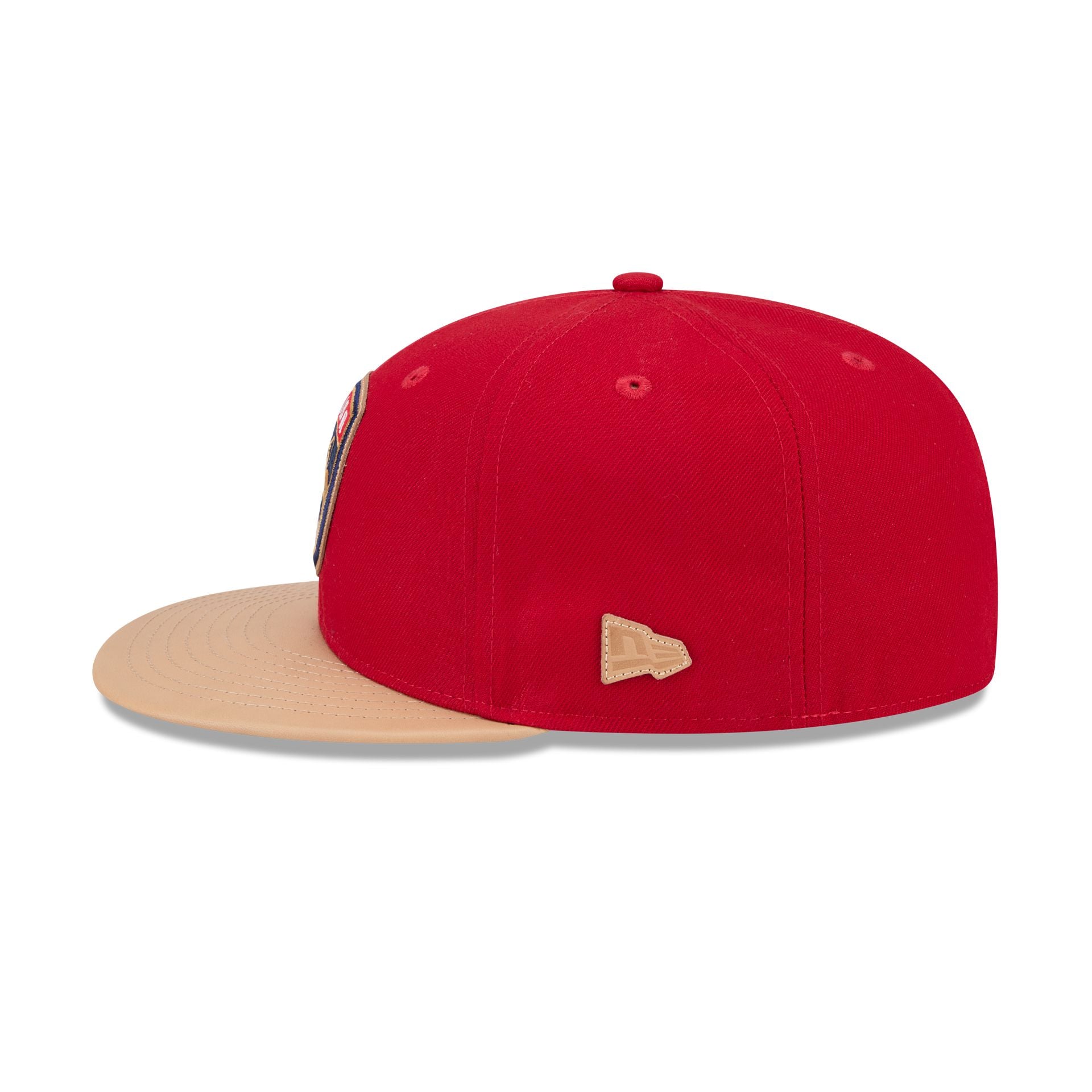 Florida Panthers Leather Visor 59FIFTY Fitted Hat - Image 4