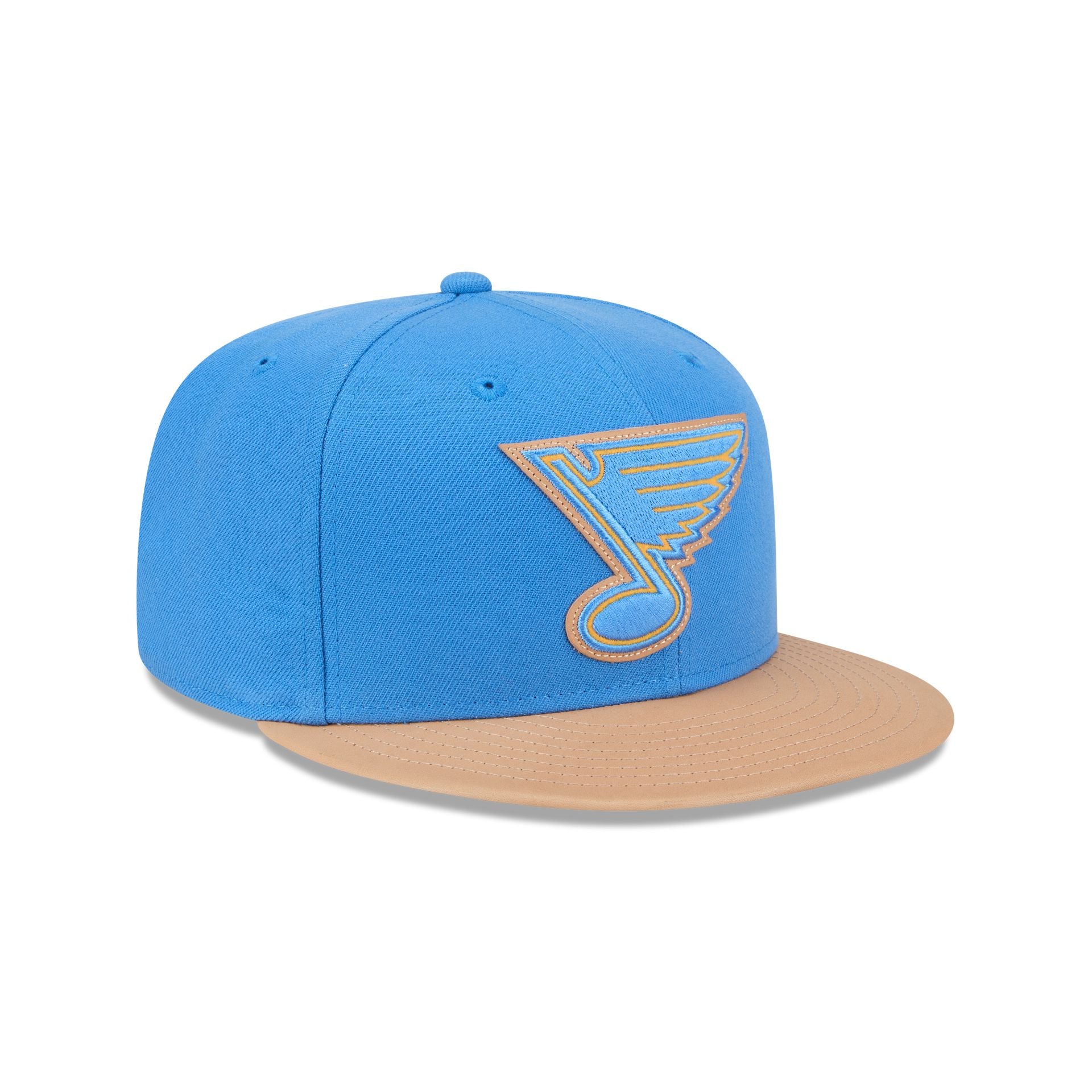 St. Louis Blues Leather Visor 59FIFTY Fitted Hat - Image 3