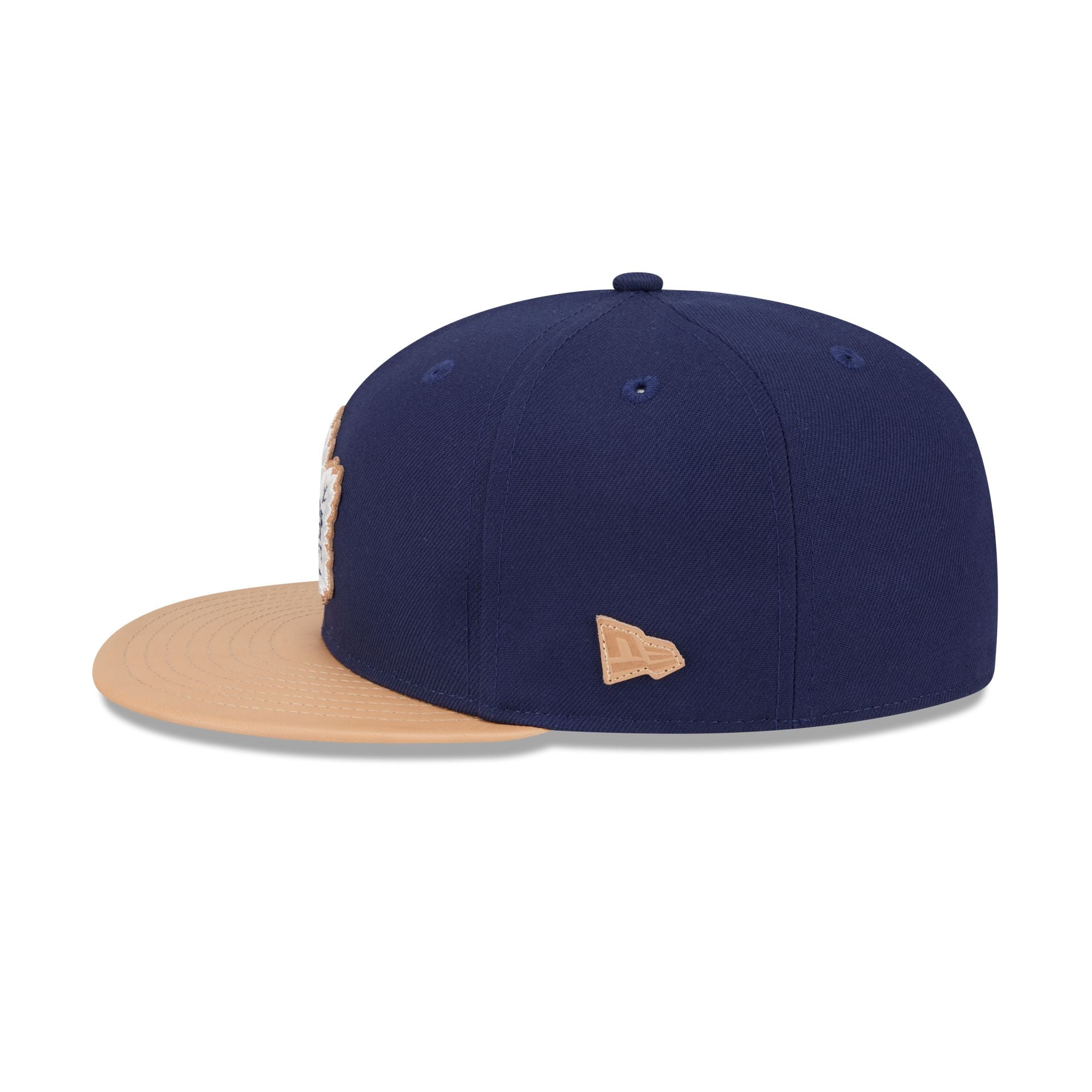 Toronto Maple Leafs Leather Visor 59FIFTY Fitted Hat - Image 4