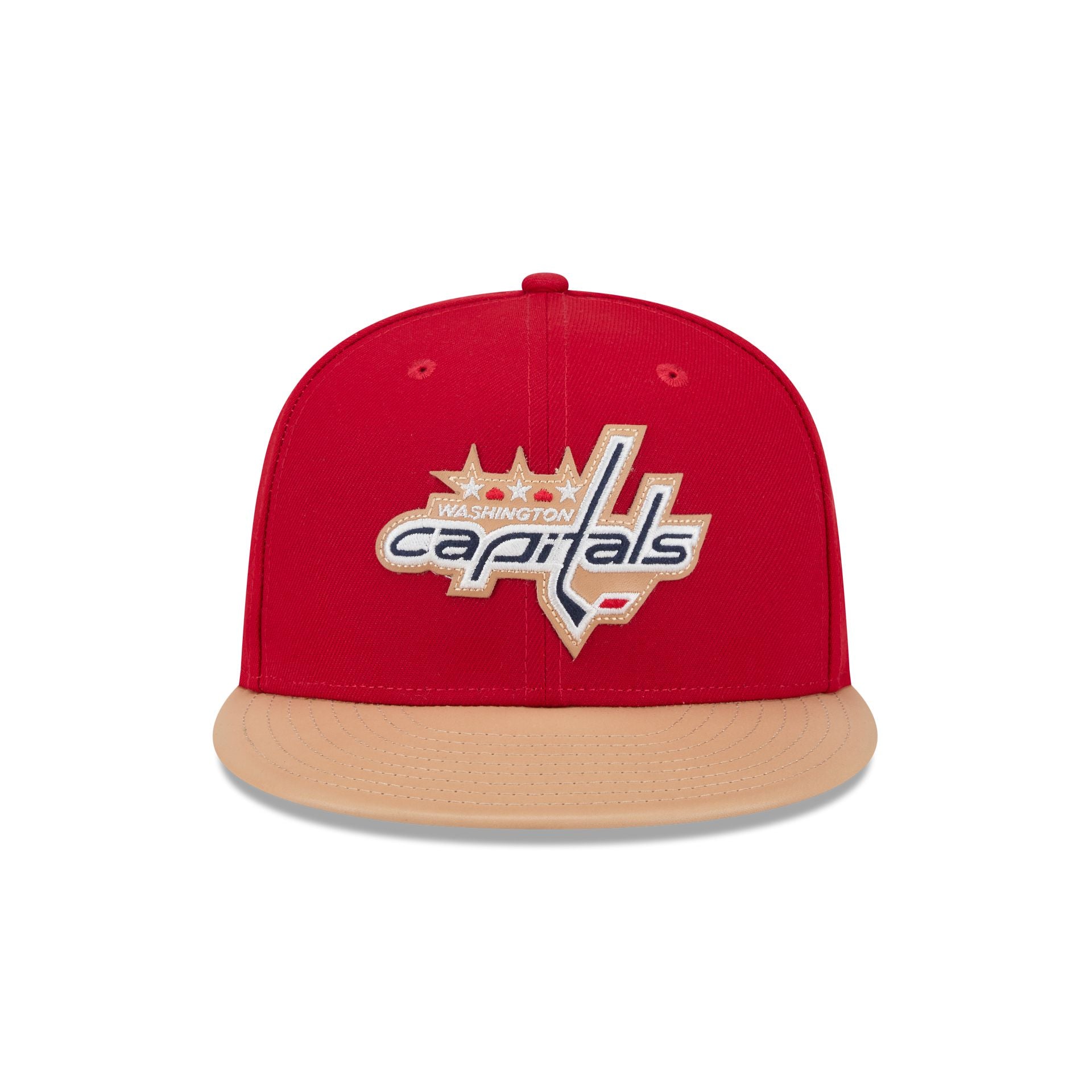 Washington Capitals Leather Visor 59FIFTY Fitted Hat - Image 2