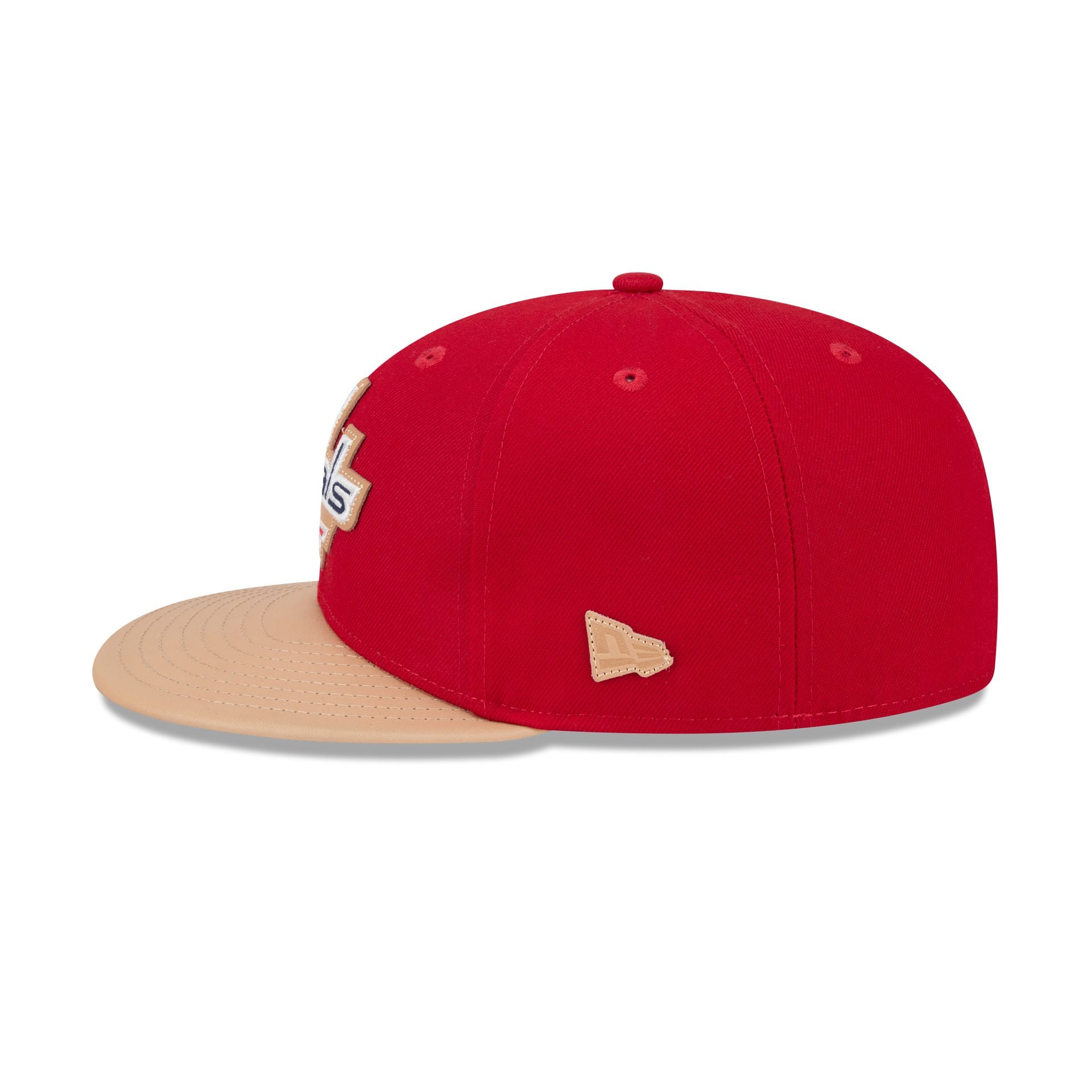 Washington Capitals Leather Visor 59FIFTY Fitted Hat - Image 4