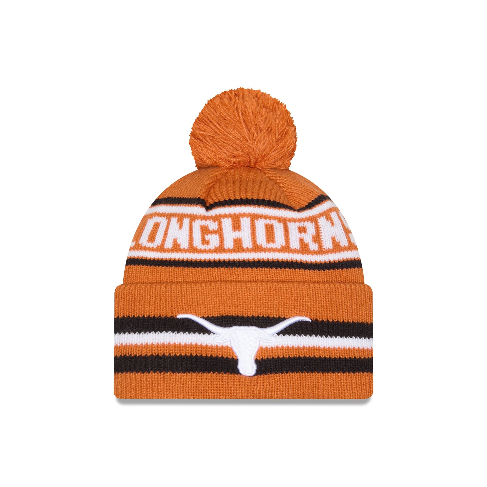 Texas Longhorns Classic Pom Knit Hat