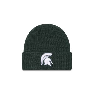Michigan State Spartans Waffle Stitch Knit Beanie Hat